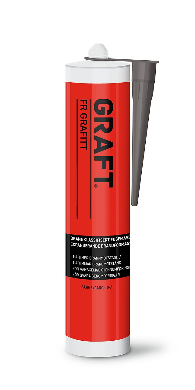Protecta Graft grafittmasse brannklassifisert 310 ml 1