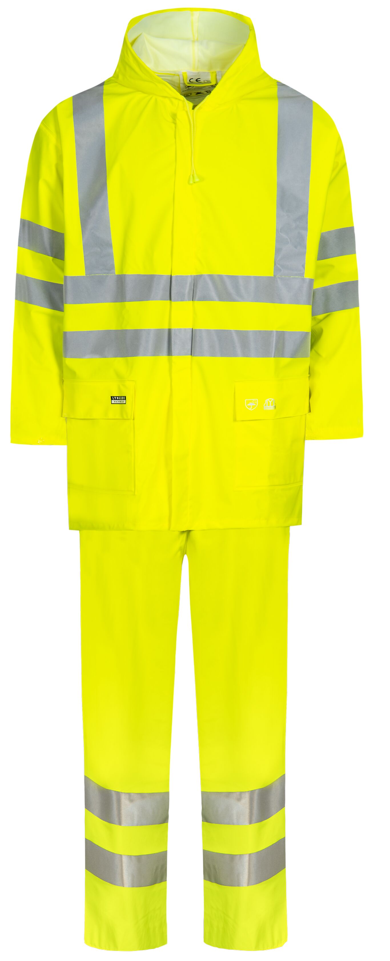 Lyngsøe Rainwear regntøysett LR552, gul