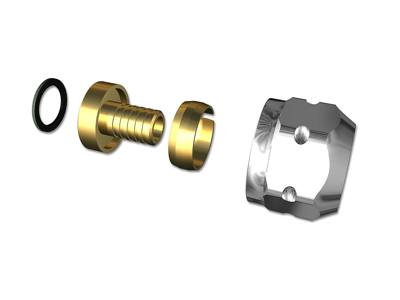 LK Systems Fordelerkupling 3/4" x AX20 1