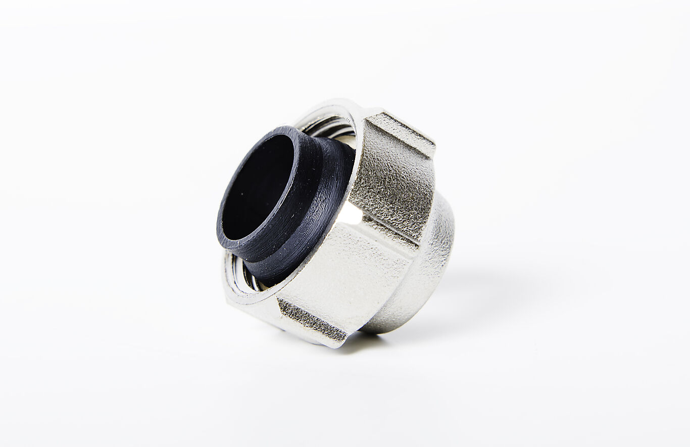Purmo Ulow kupling cu/stål 12mm 12 mm 1