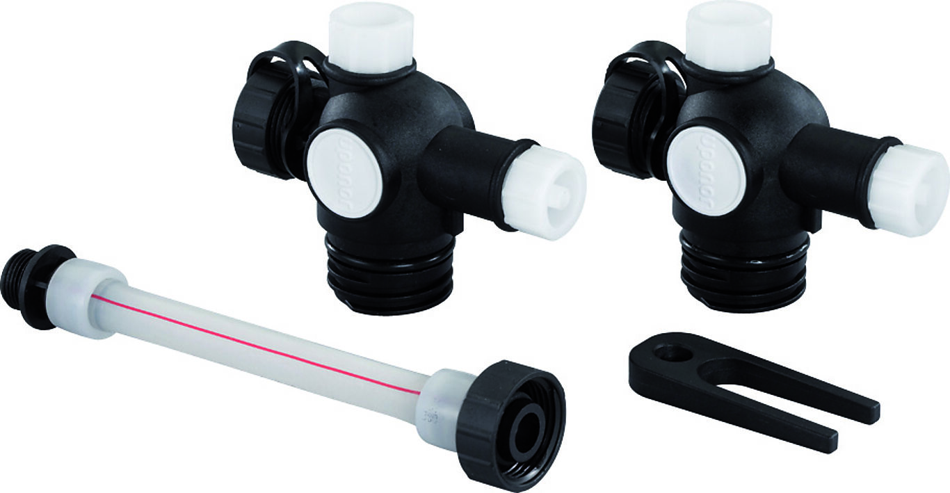Uponor Endestykke med bypass pro 1" 1