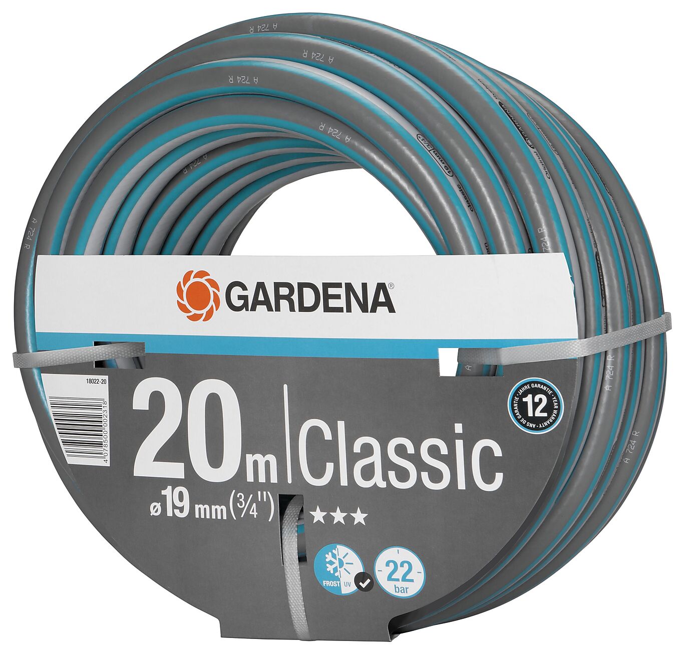 Gardena Hageslange Classic 3/4" 20 m 2
