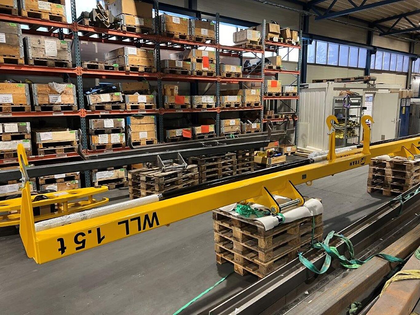 Løfteåk for Membran heavy duty Rull bredde 4500-5100mm for HK feste S60/S70 1