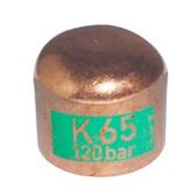 Blindhette k65 i kopperlegering f/120 bar 1 1/8" k5301 1