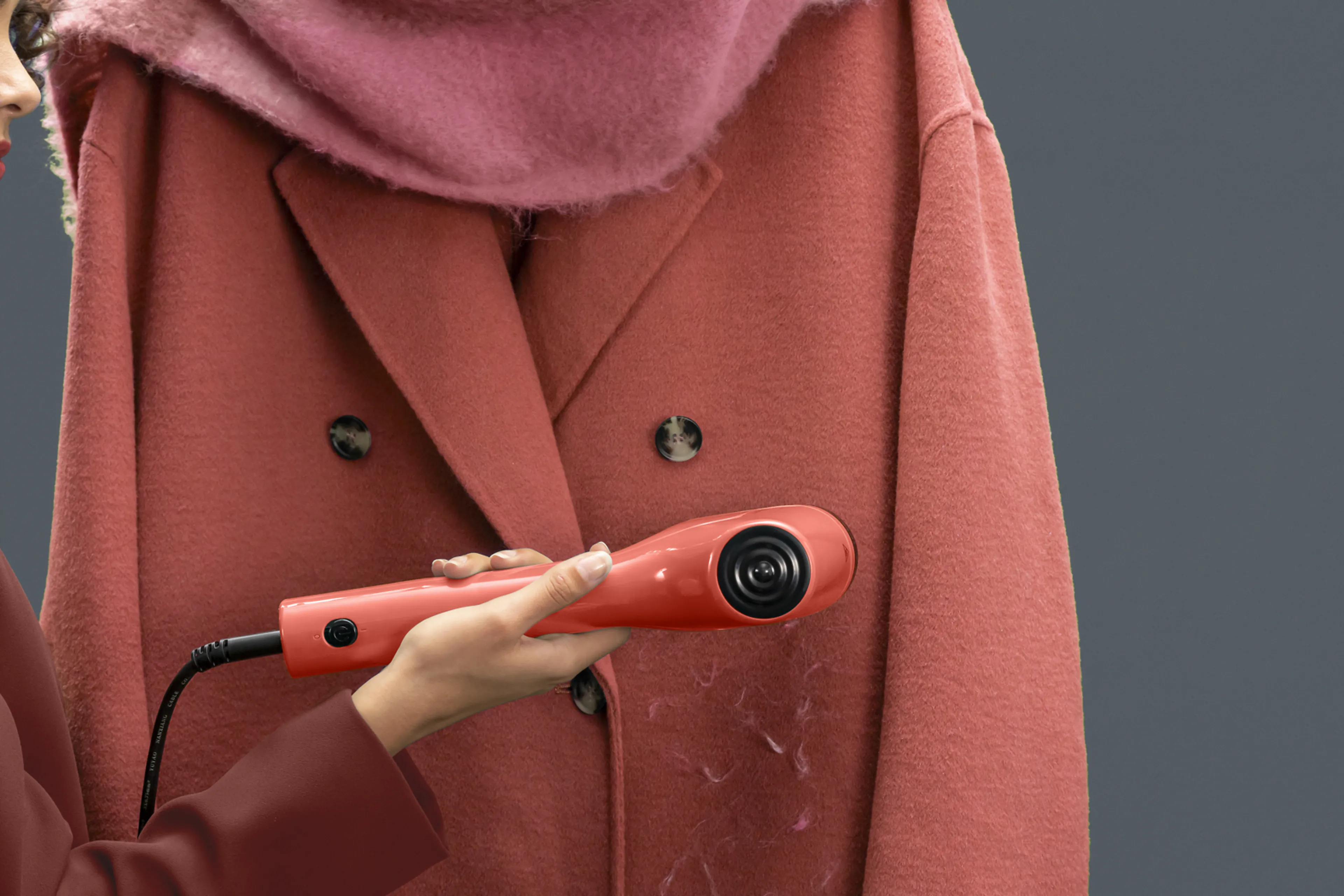 Tefal Pure Pop kledingstomer - Coral