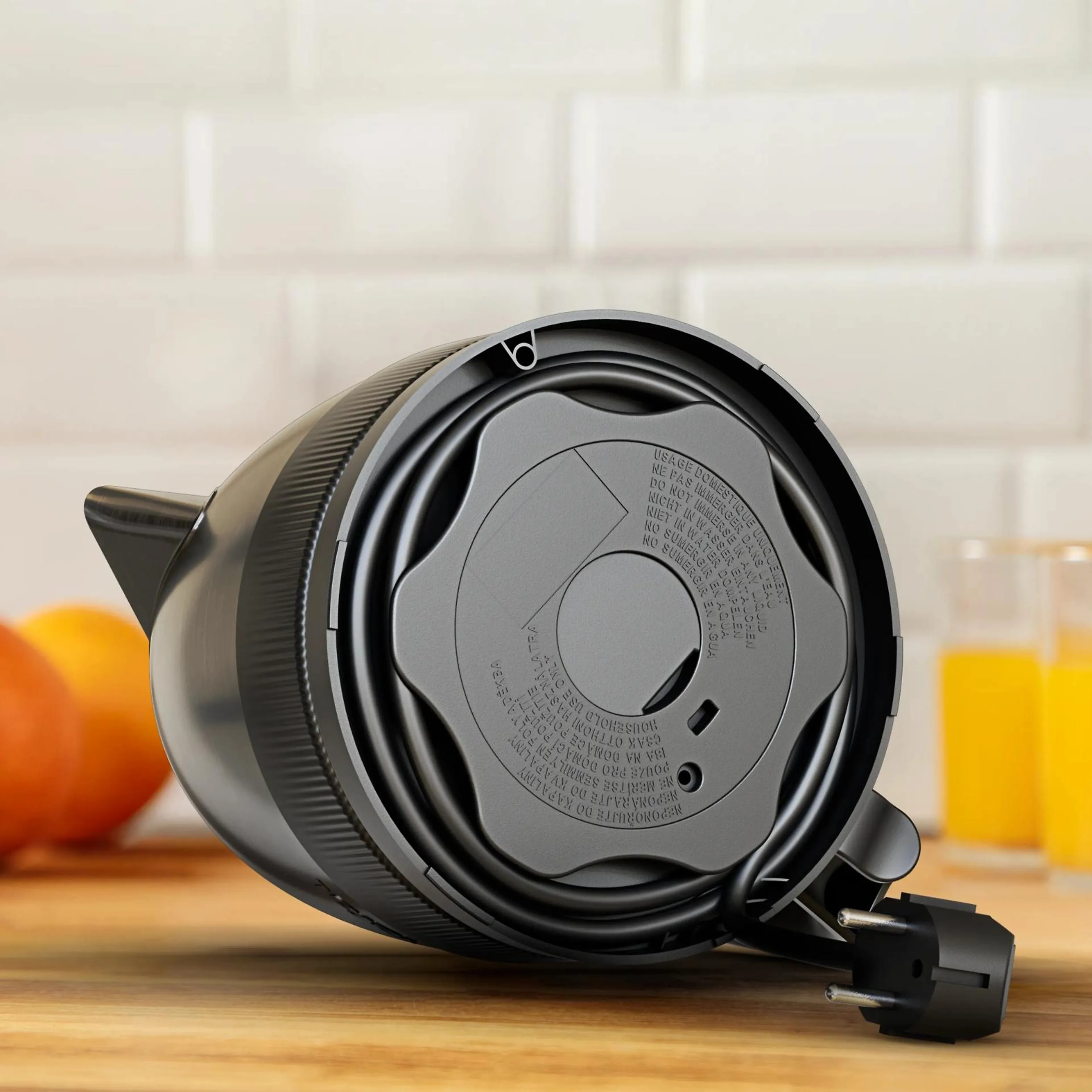 Tefal Express waterkoker KI1E0DE0 - 1,2 l - rvs - snelle opwarming - automatische uitschakeling
