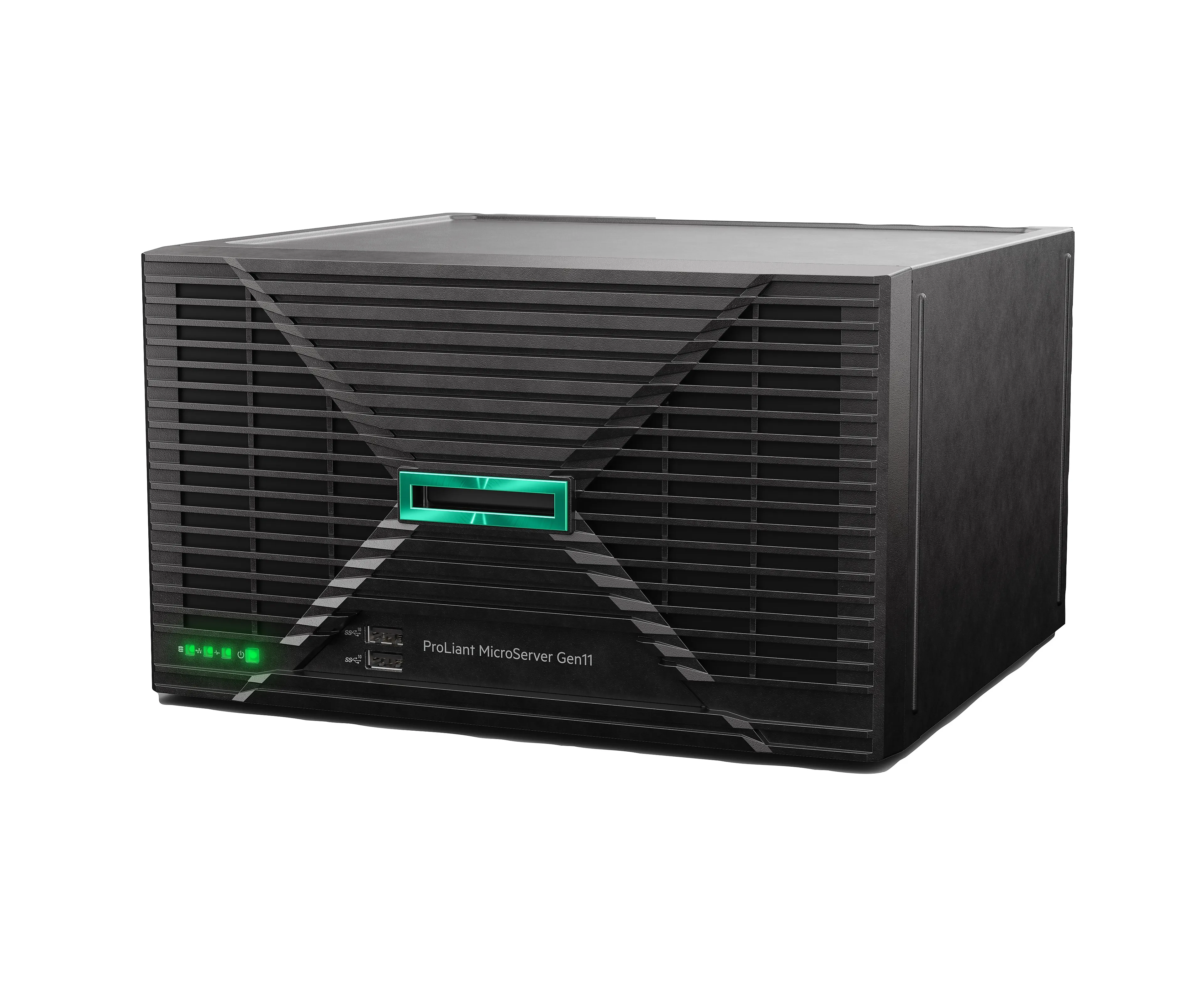 HP Enterprise ProLiant MicroServer Gen11 E-2434 - 32GB RAM - 4LFF - 2x4TB HDD - 180W externe voeding