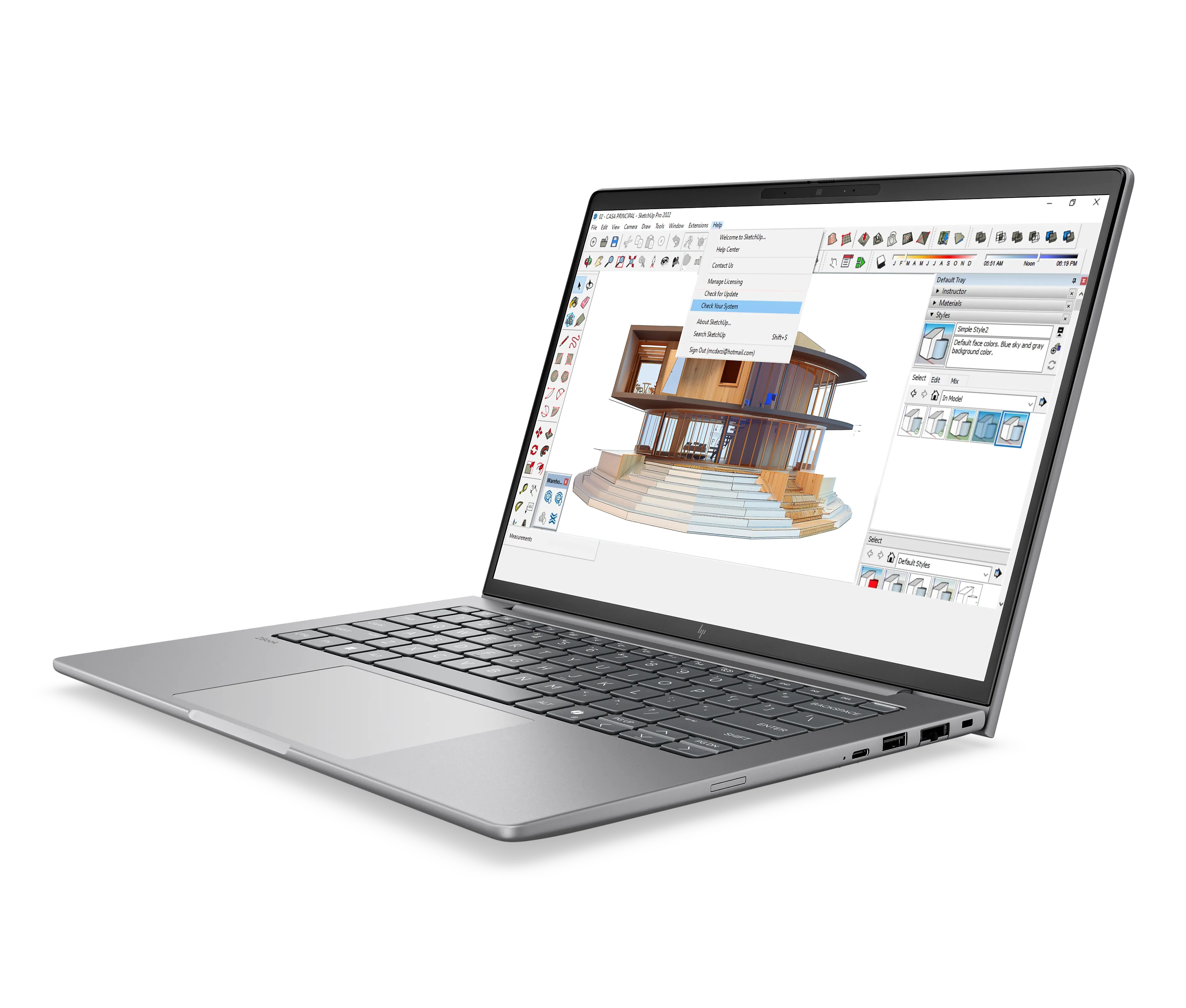 HP ZBook 8 G2a - 14" - AMD Ryzen AI 5 PRO - 24Go RAM - 512Go