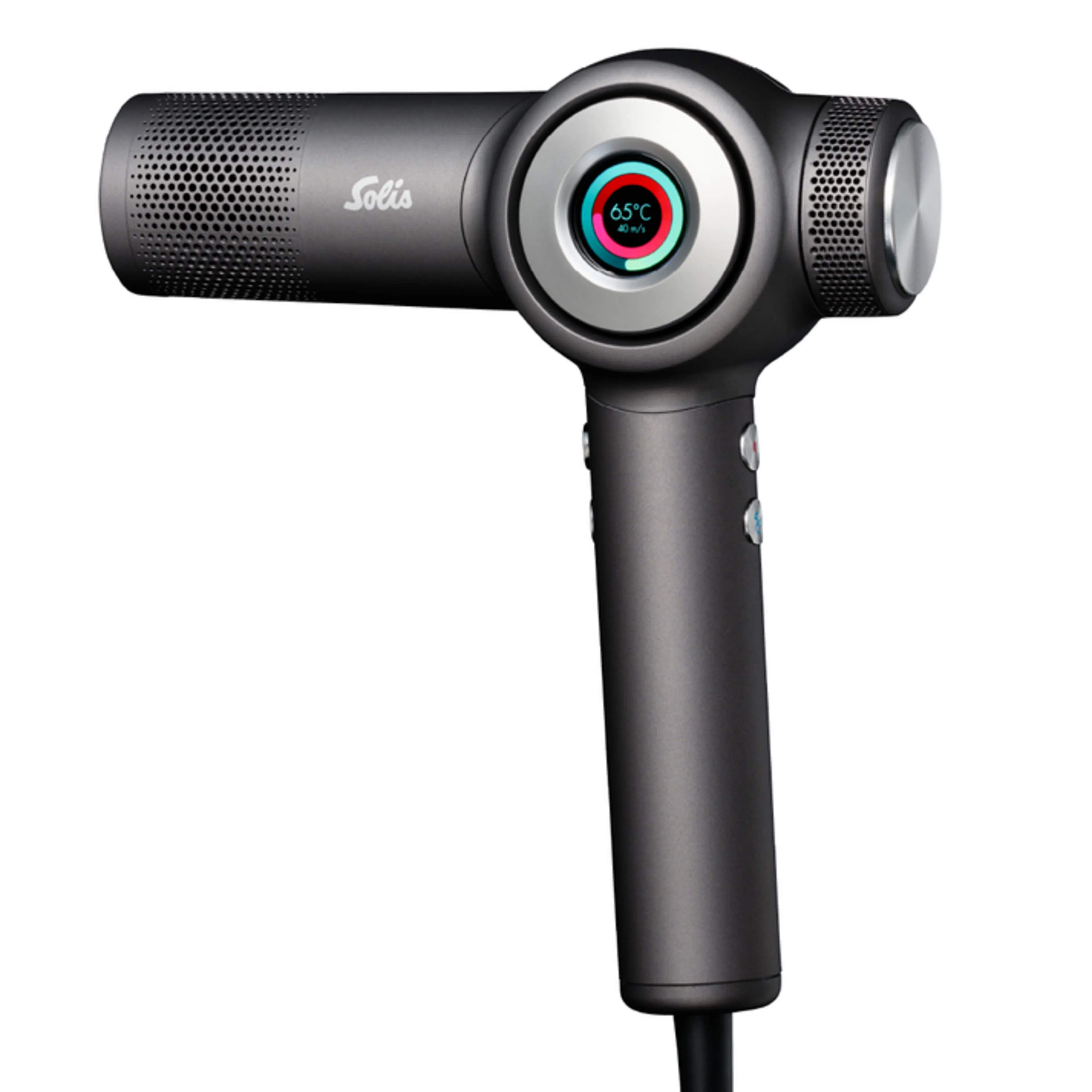 Solis AirVolution Hair Dryer - 1600 W - zwart - 4 windstanden
