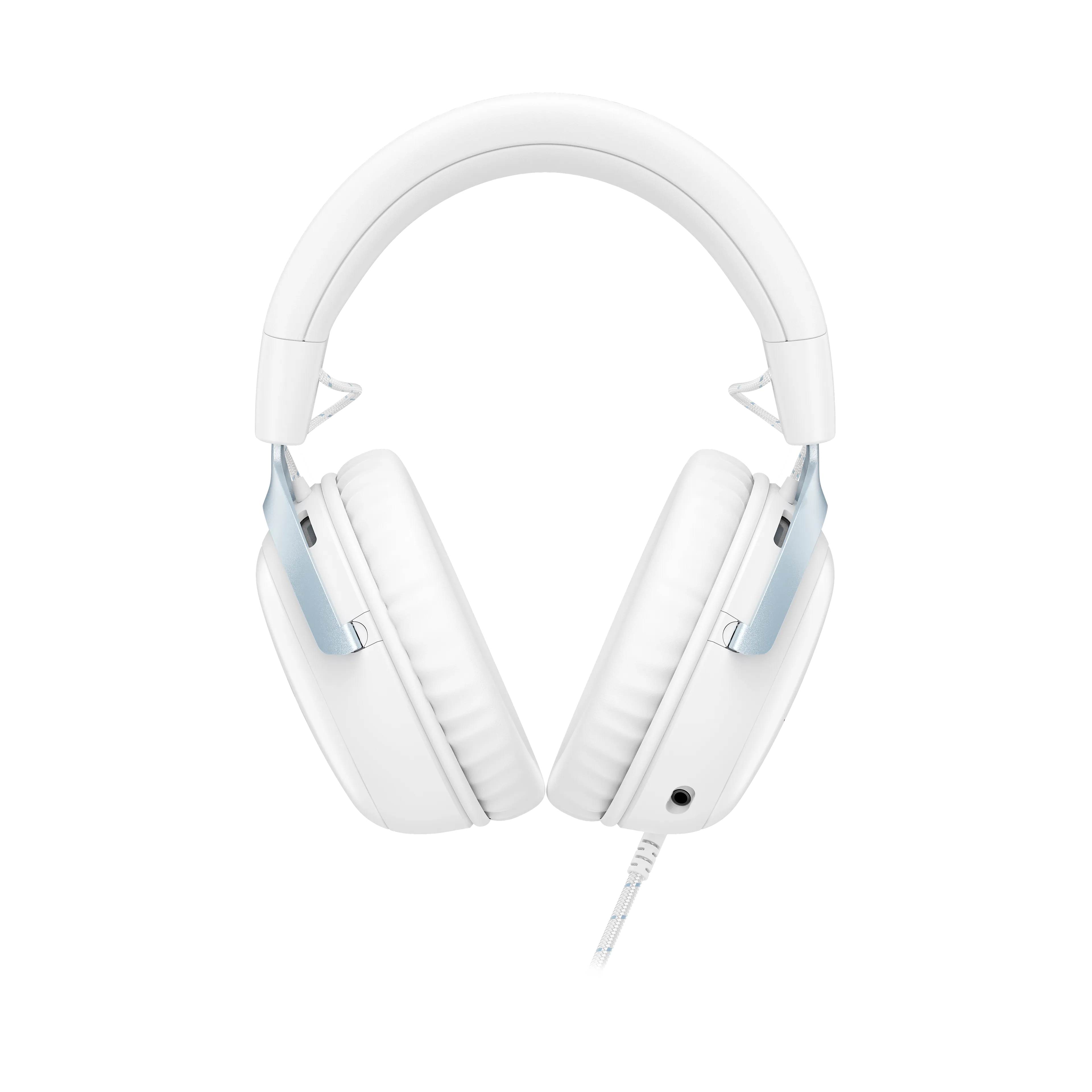 HP HyperX Cloud III gaming headset - bedraad - microfoon - over-ear - wit/blauw