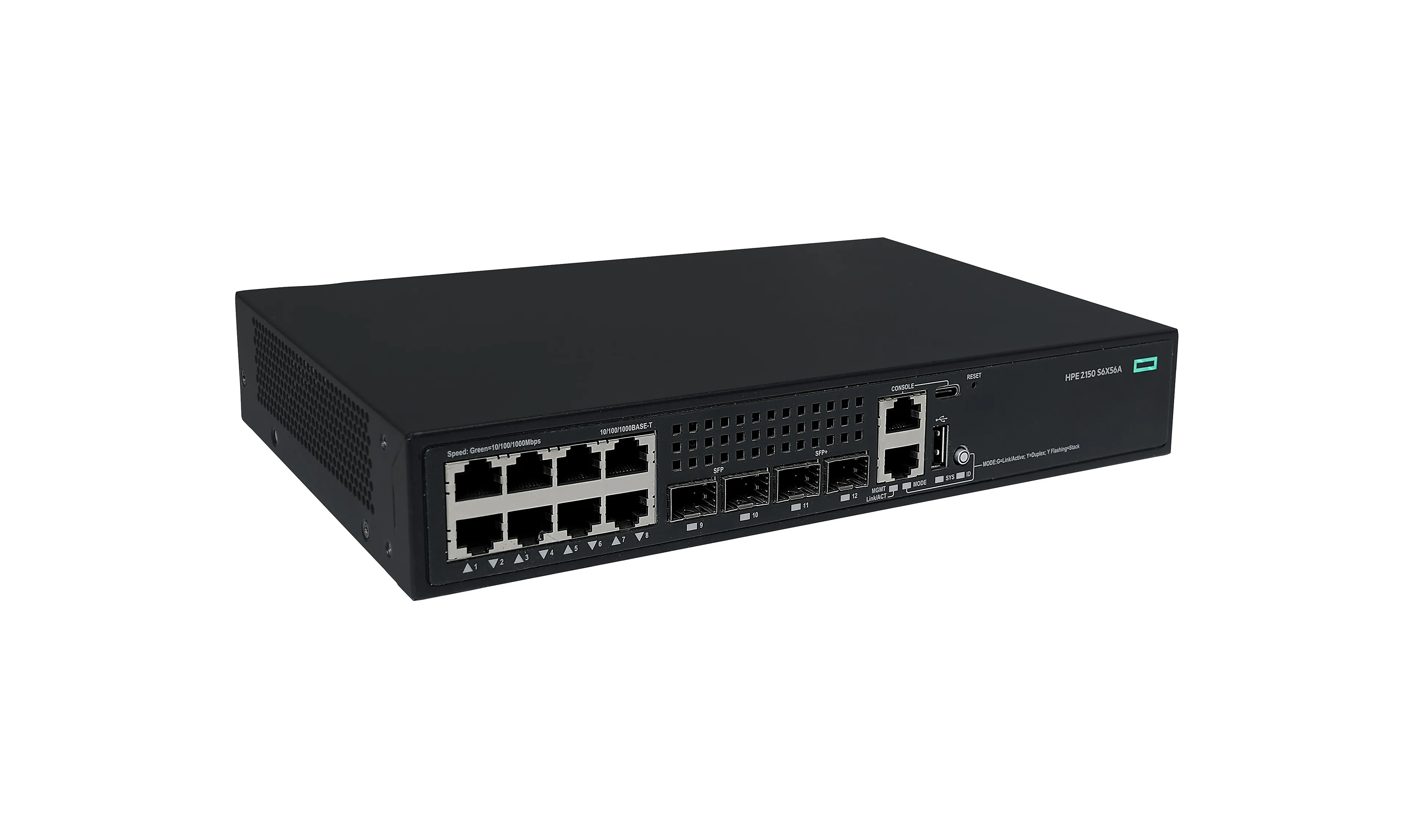 HP Enterprise CW 2150 8p 10M/100M/1G 2p SFP 1G 2p SFP+ 1G/10G switch