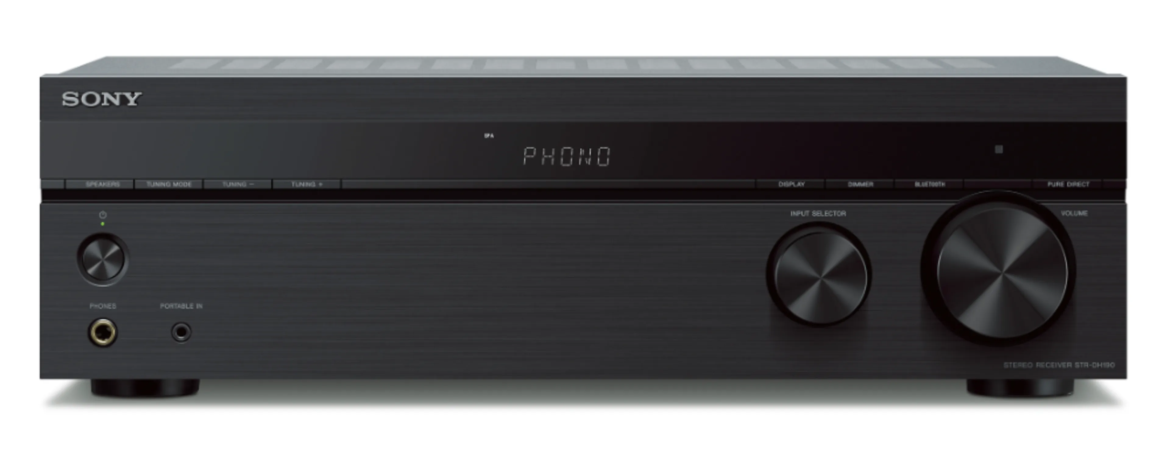 Sony AV Receiver STR-DH190 - bluetooth - 100 W - 2 kanaals - 6-16 ohm