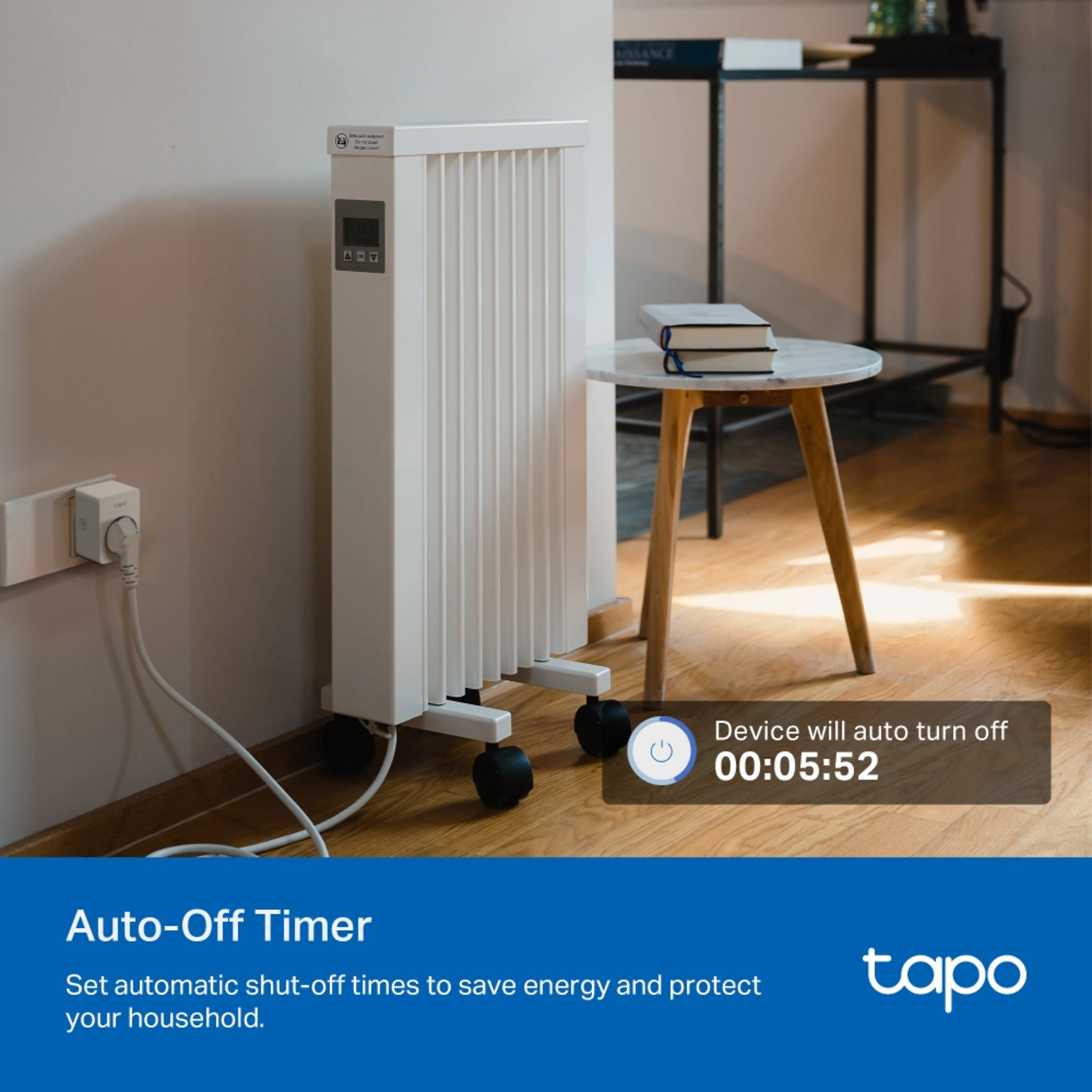 TP-Link Tapo P110 - Mini smart Wi-Fi socket - energiemonitoring - 2-pack - 72x51x40 mm