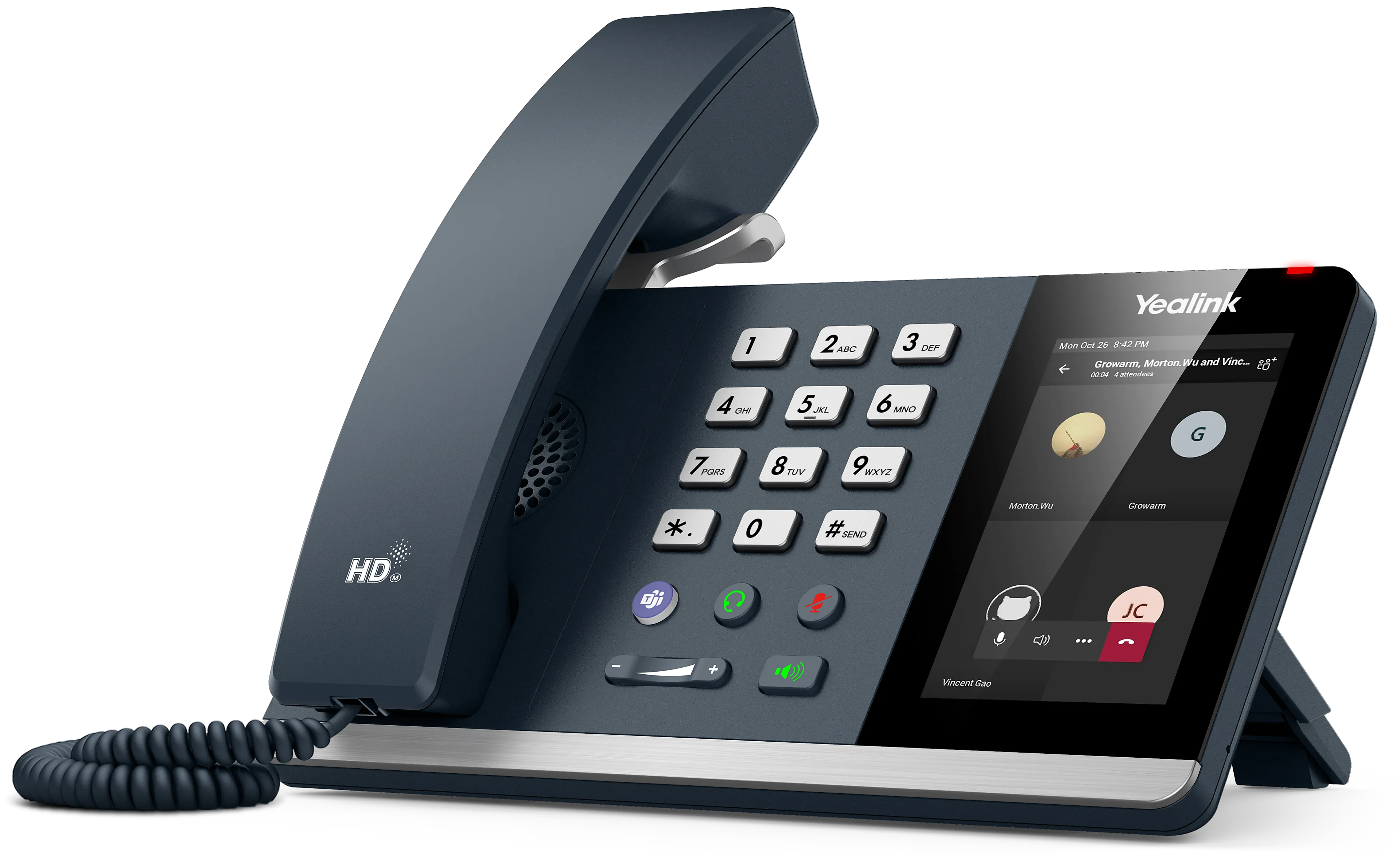 Yealink MP54 E2 Teams - 4 inch touchscherm - Android 13 - Bluetooth 5.2 - Dual Band Wi-Fi 5