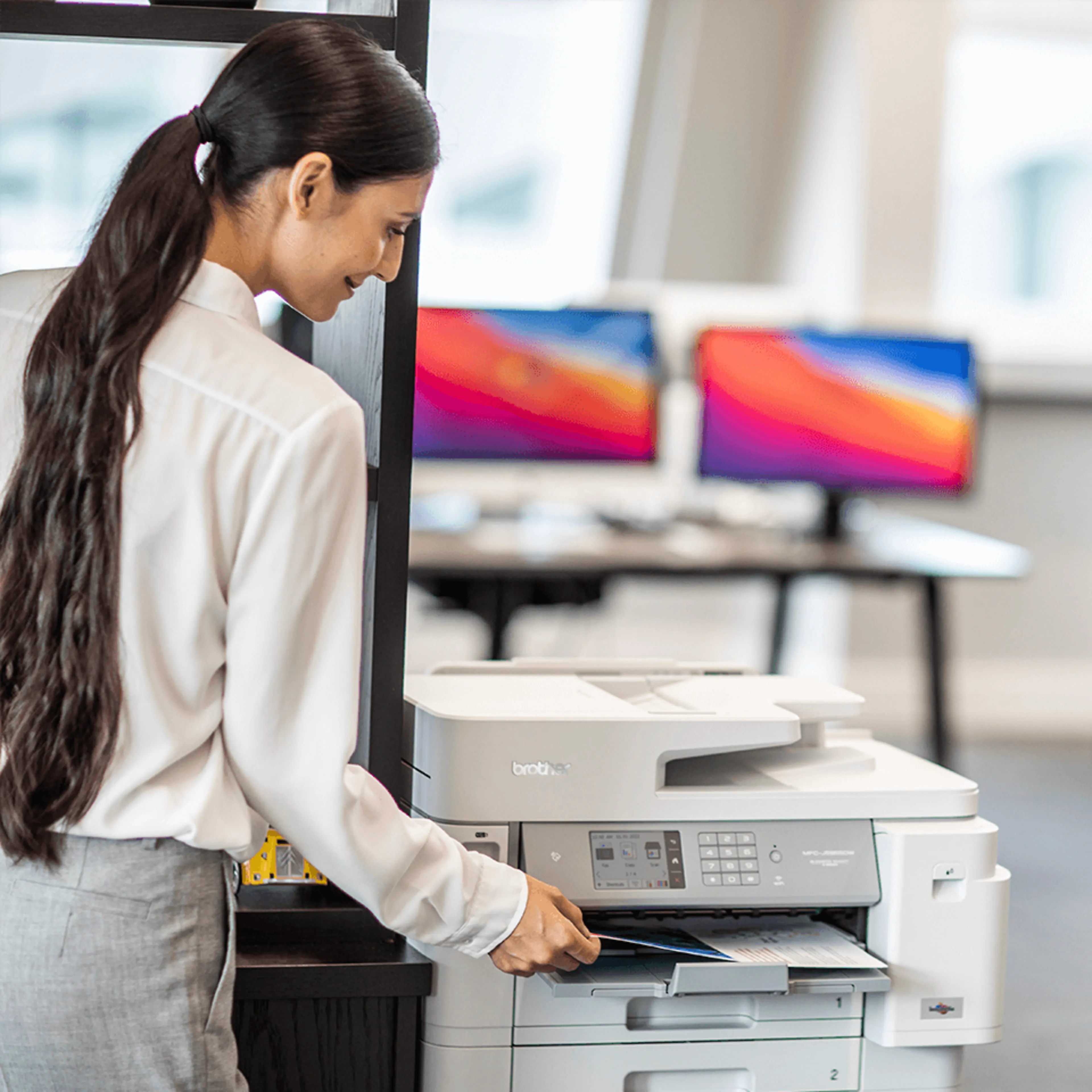 Brother all-in-one kleureninkjetprinter MFC-J5955DW - A3 printmogelijkheden - 33/35 ppm - 512MB geheugen - USB 2.0 Hi-Speed