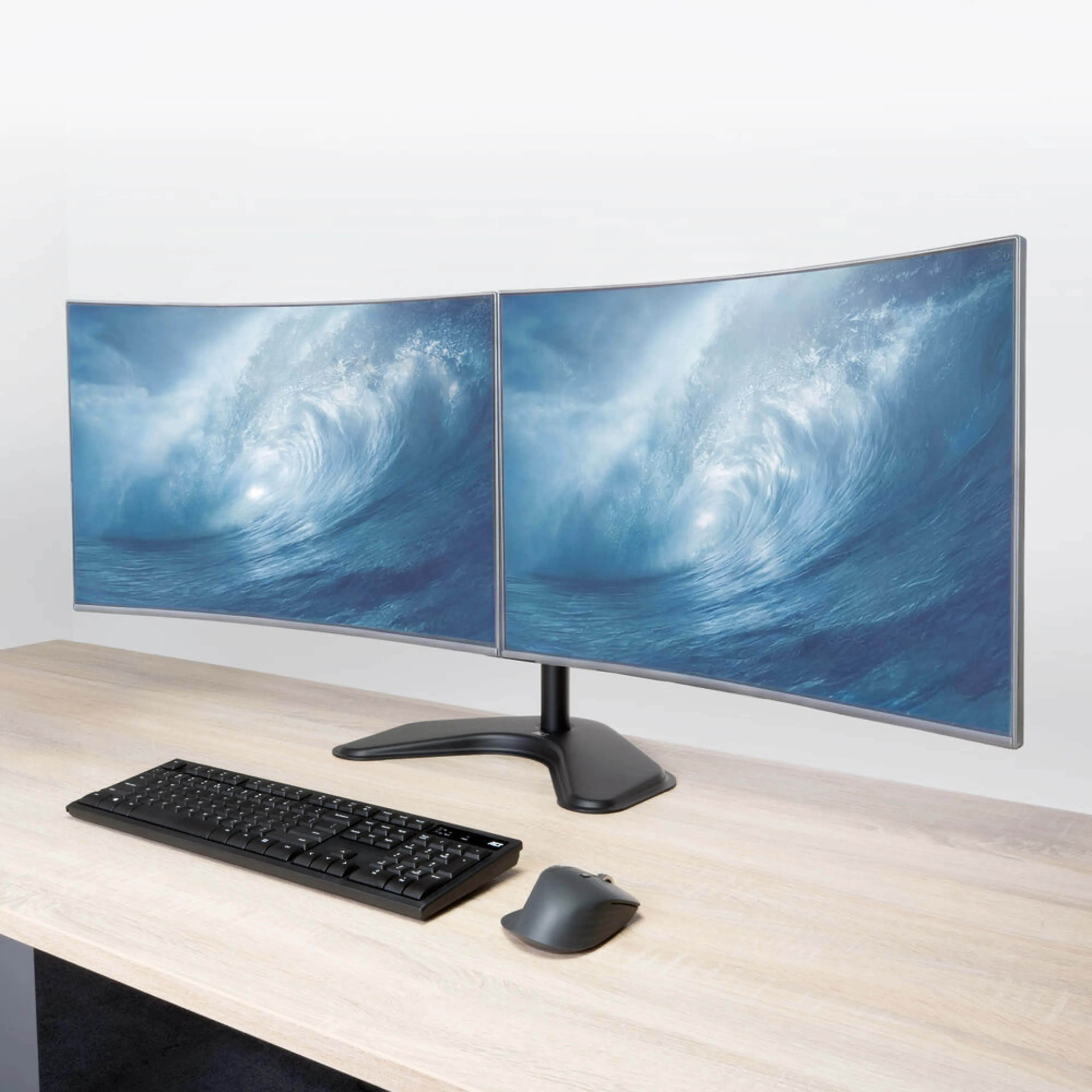 ACT essentials monitorarm AC8361 - 1 scherm - tot 34 inch - 8 kg - VESA 75x75/100x100