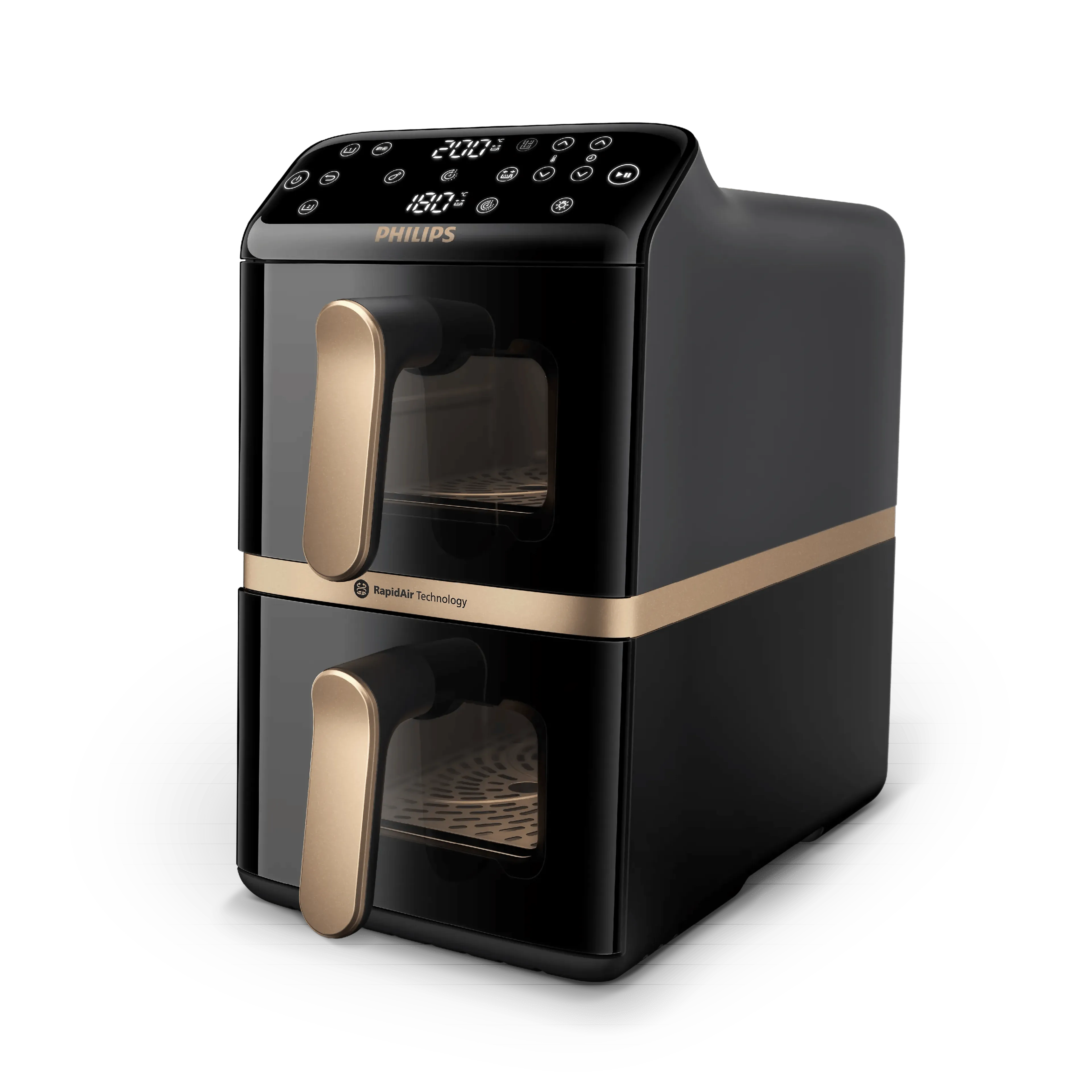 Philips 4000 series Dual Stack Airfryer Vertical Basket 10L