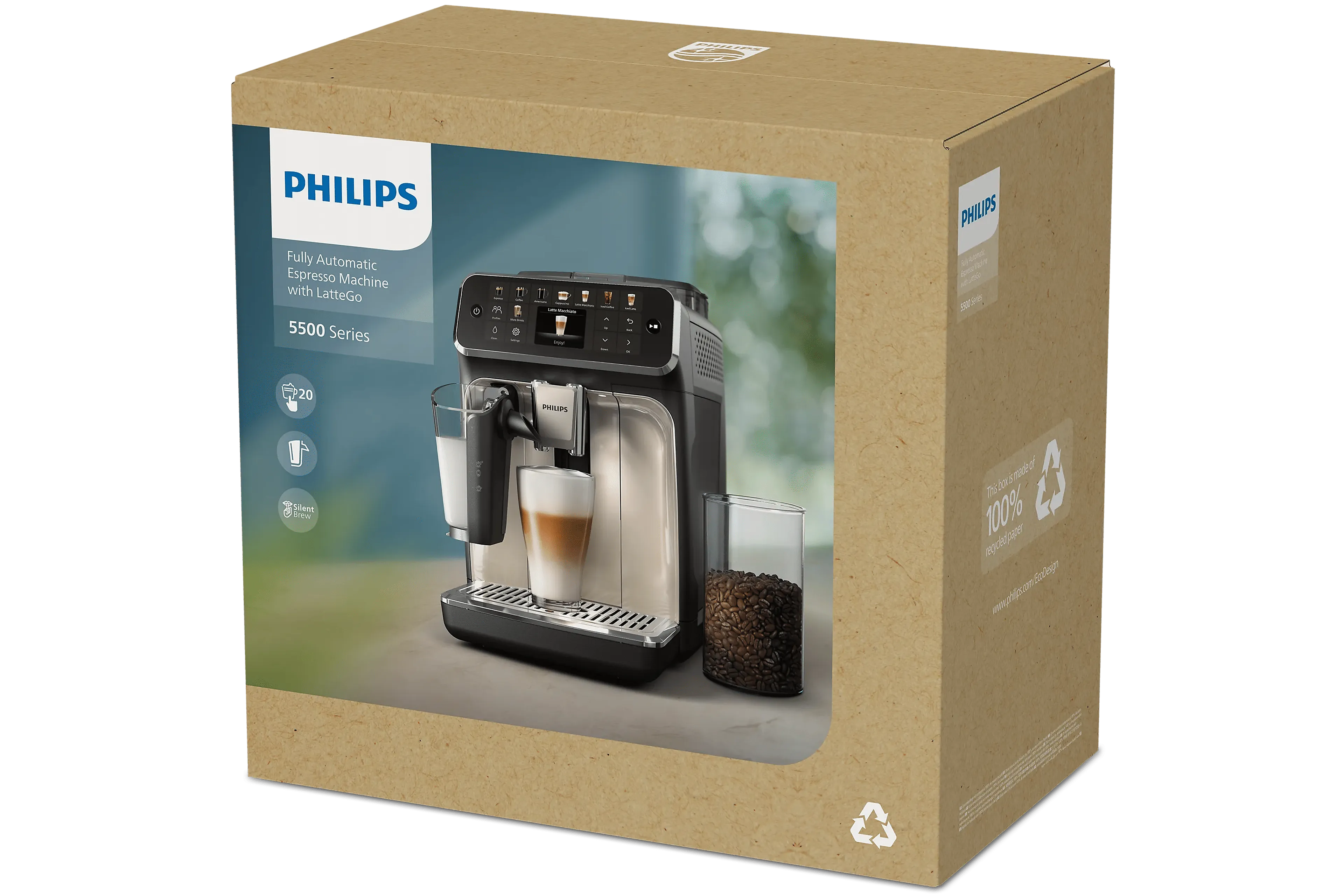 Philips 5500 series EP5549/70 volautomatisch espressoapparaat