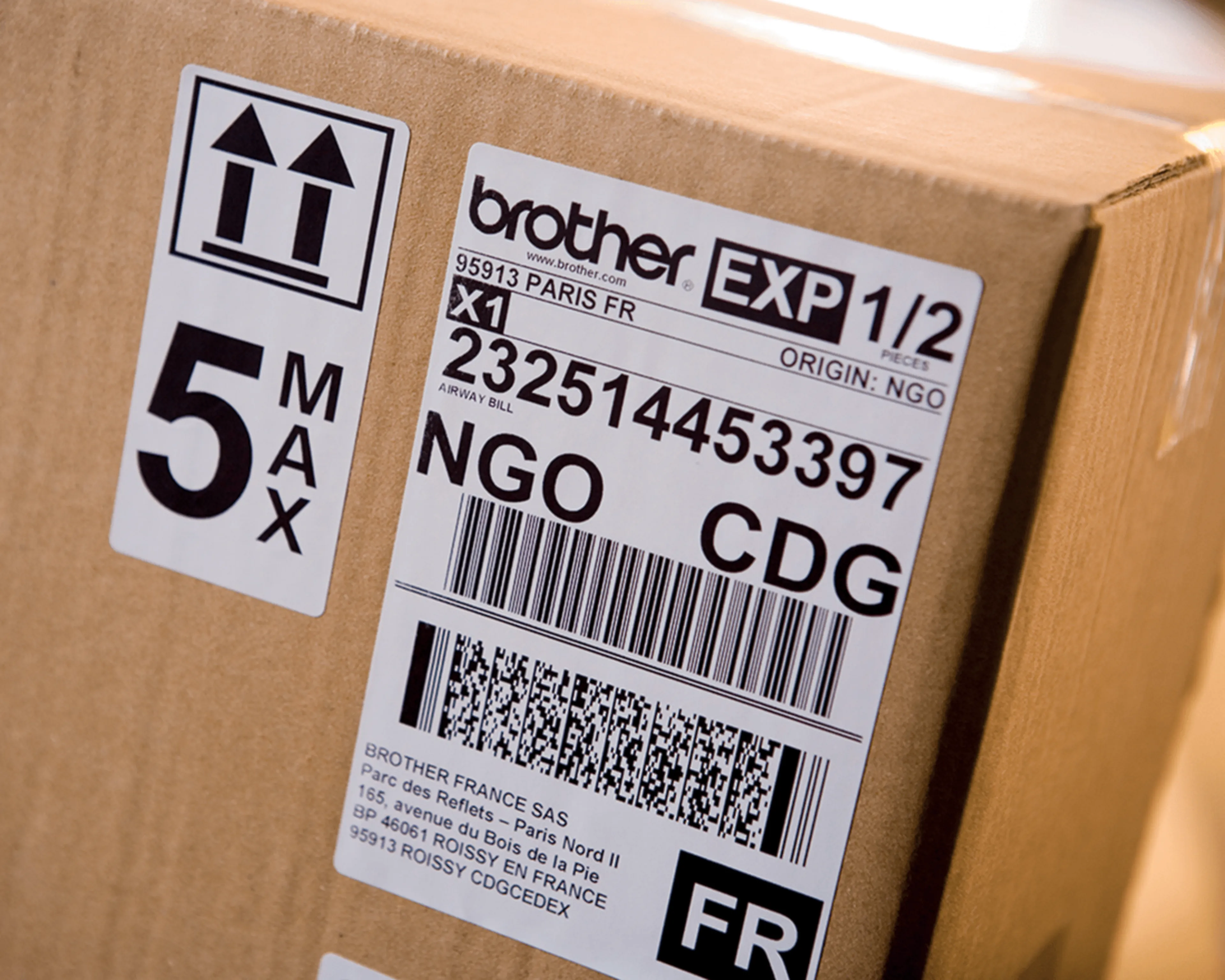 Brother labelprinter QL-1100c - printbreedte 101,6 mm - USB aansluiting - automatisch snijmechanisme