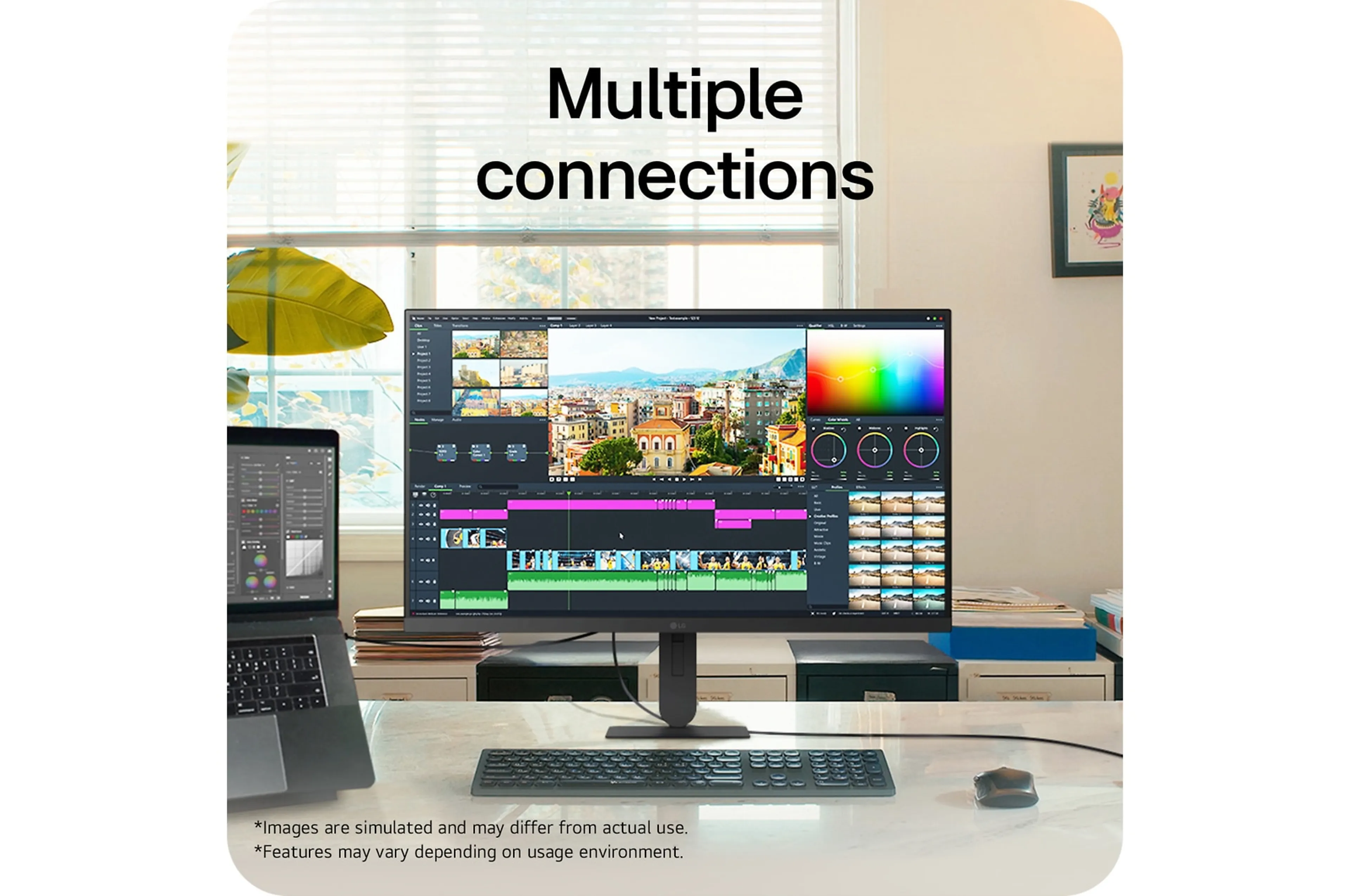 LG UltraFine 27U710B-B 27" UHD 4K IPS HDR10