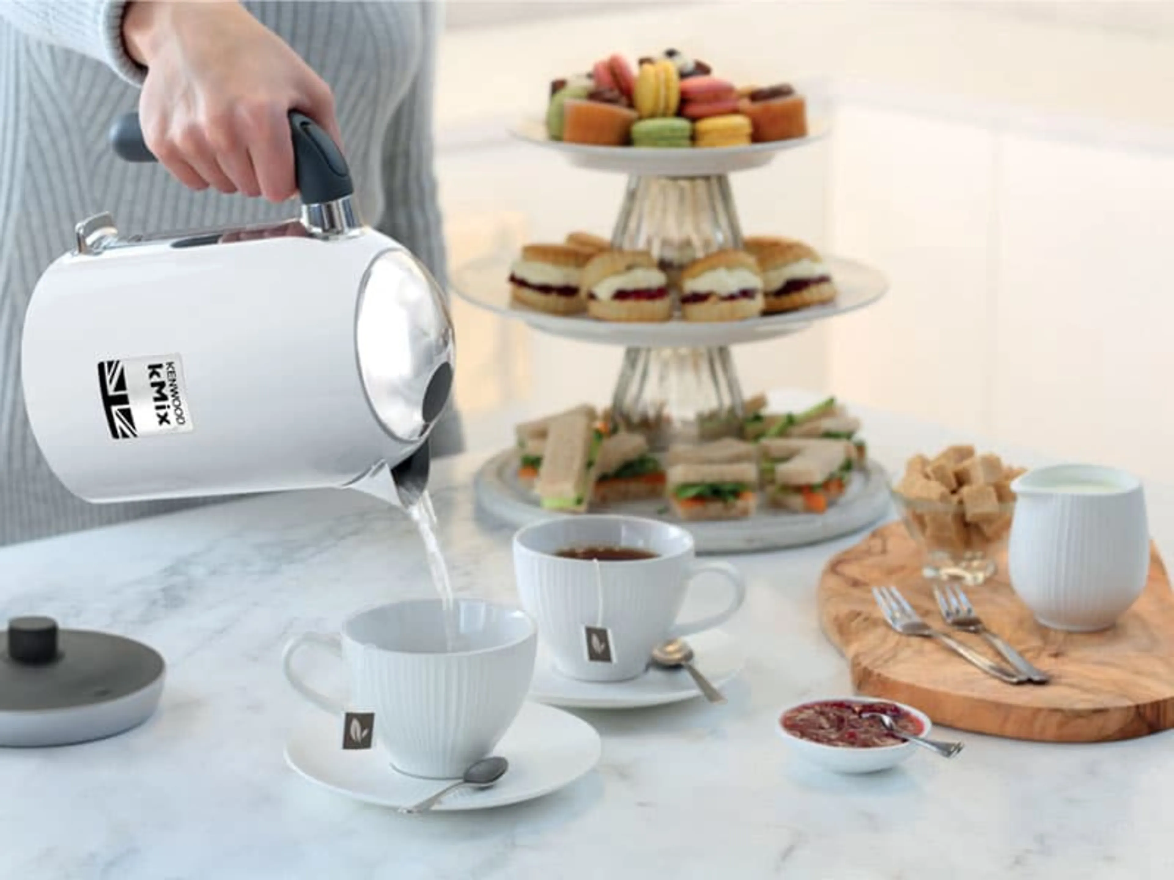 Kenwood Watercooker ZJX650WH - 2200 W - 1 liter