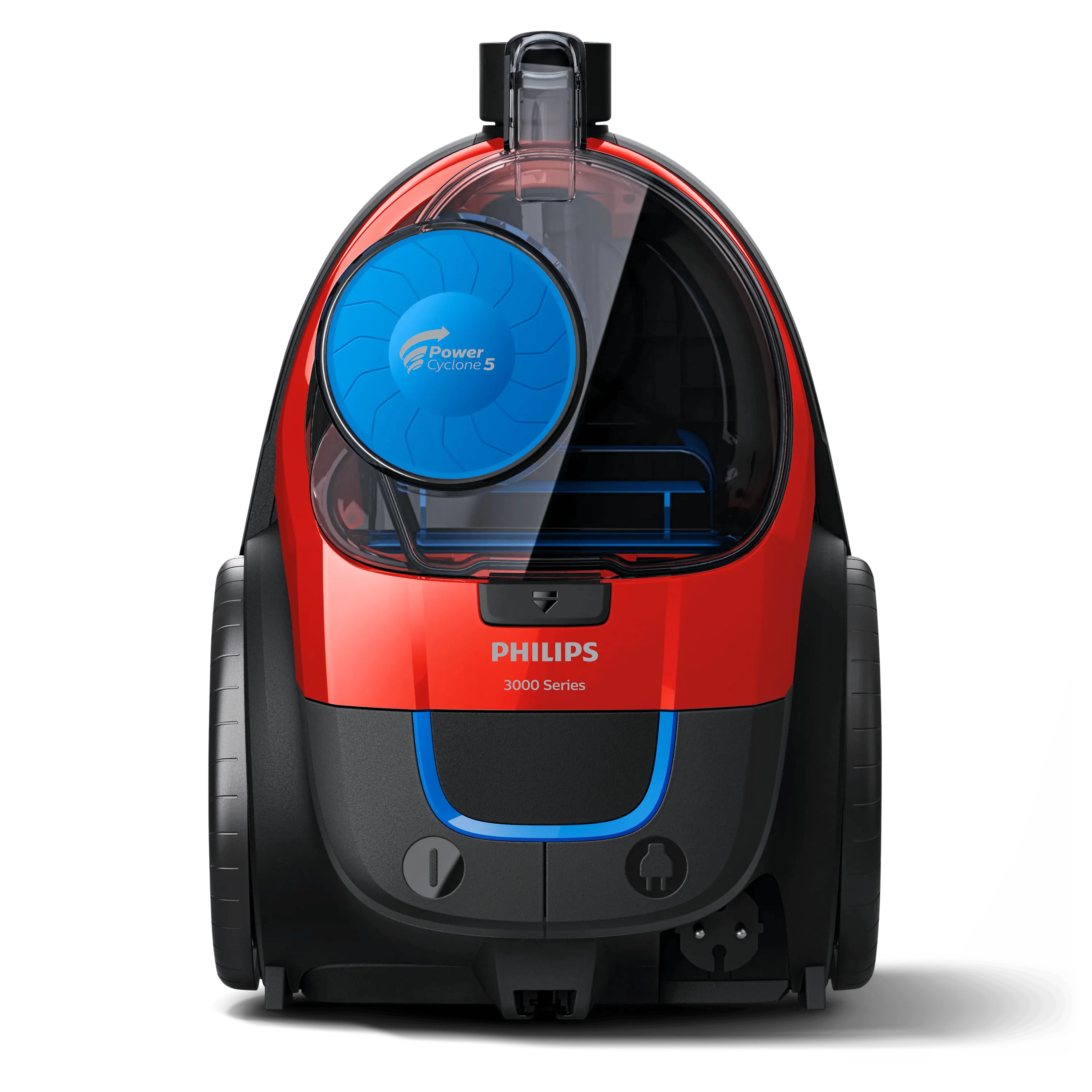 Philips 3000 series Aspirateur sans sac PowerPro Compact FC9330/09 - 900W - TriActive - Monza red