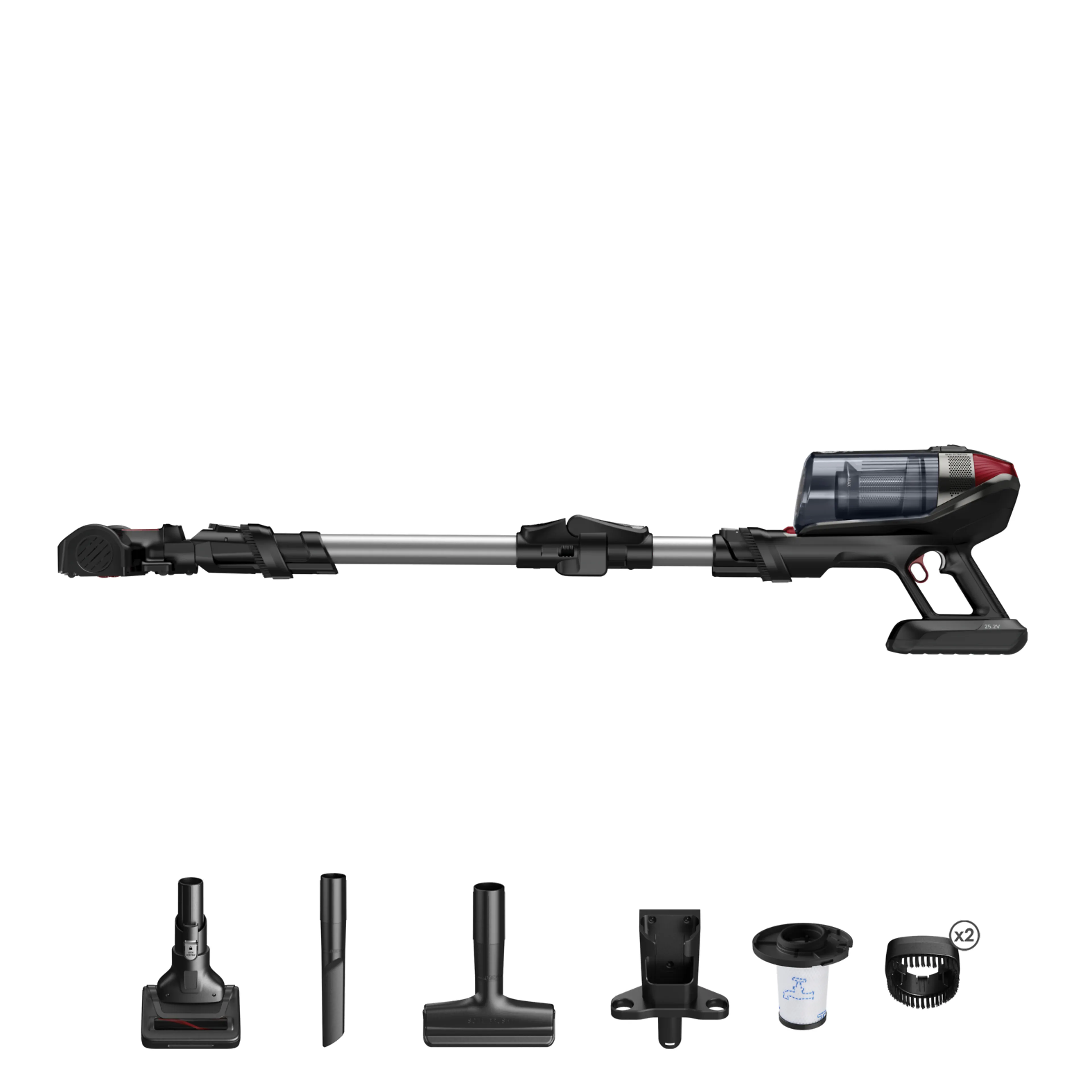 Rowenta steelstofzuiger X-Force Flex 12.60 Animal Care - Zilver