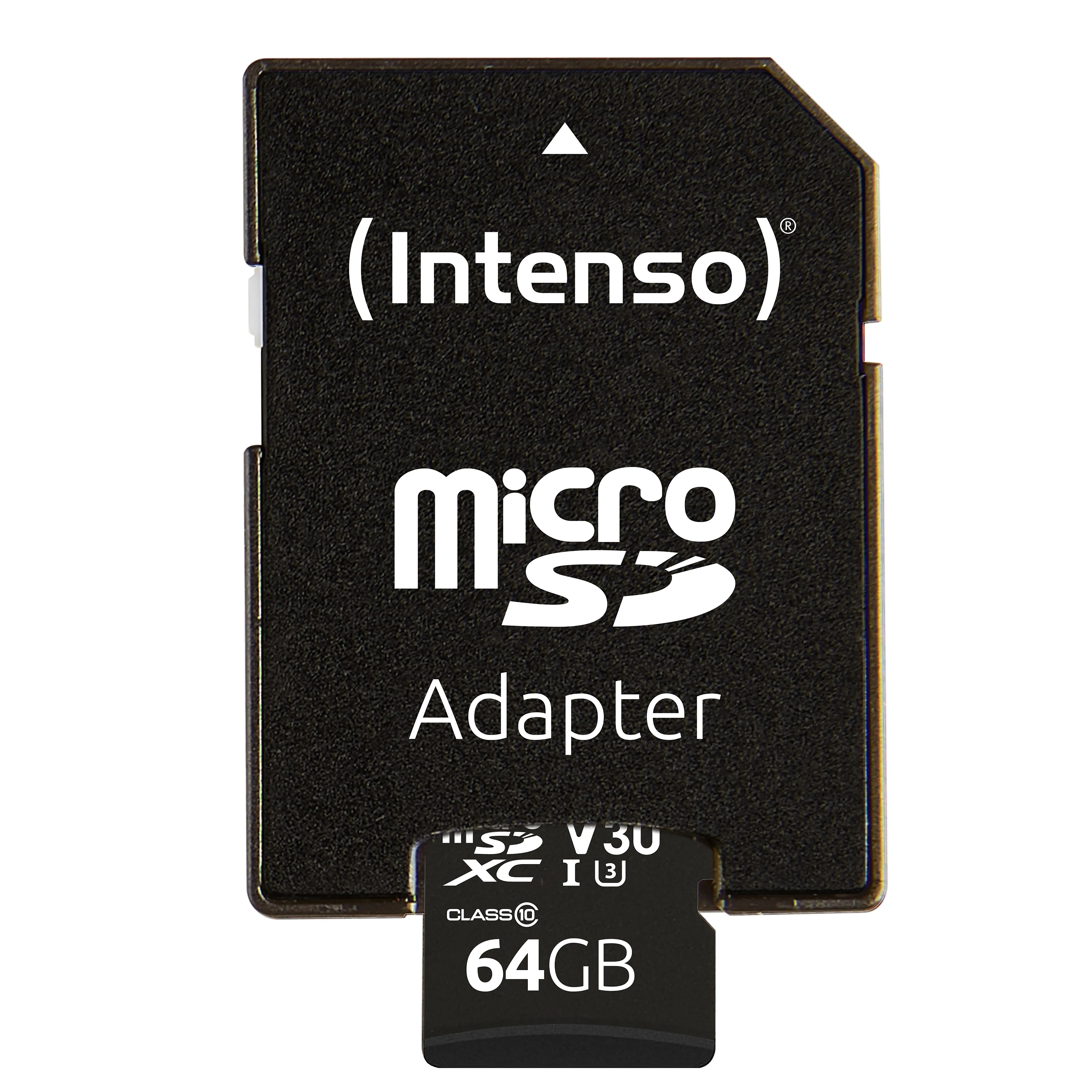 Intenso microSD Professional 64GB SDXC - Class 10 - UHS-I - U3 - V30