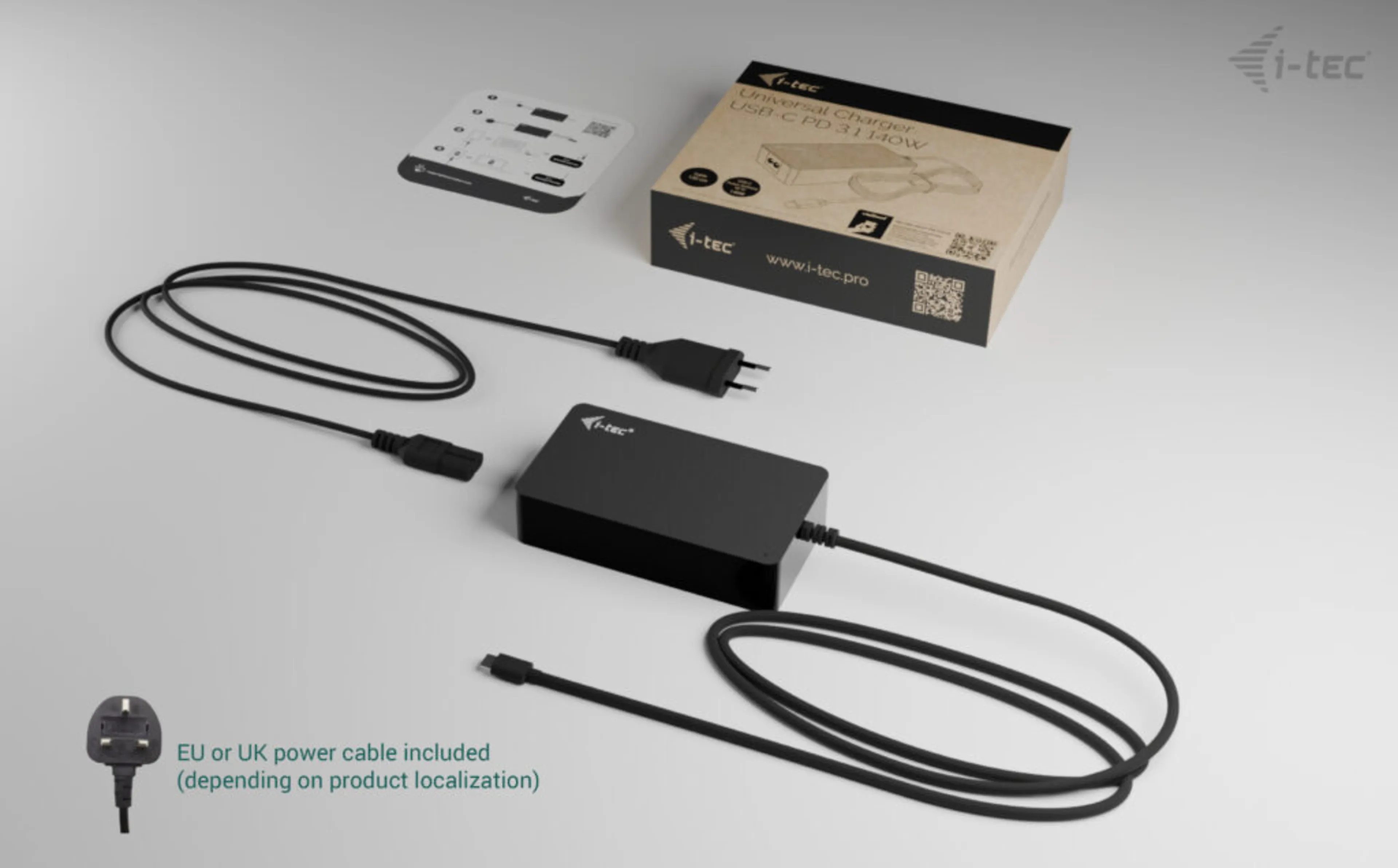 i-tec universal charger usb-c pd 3.1 140 w