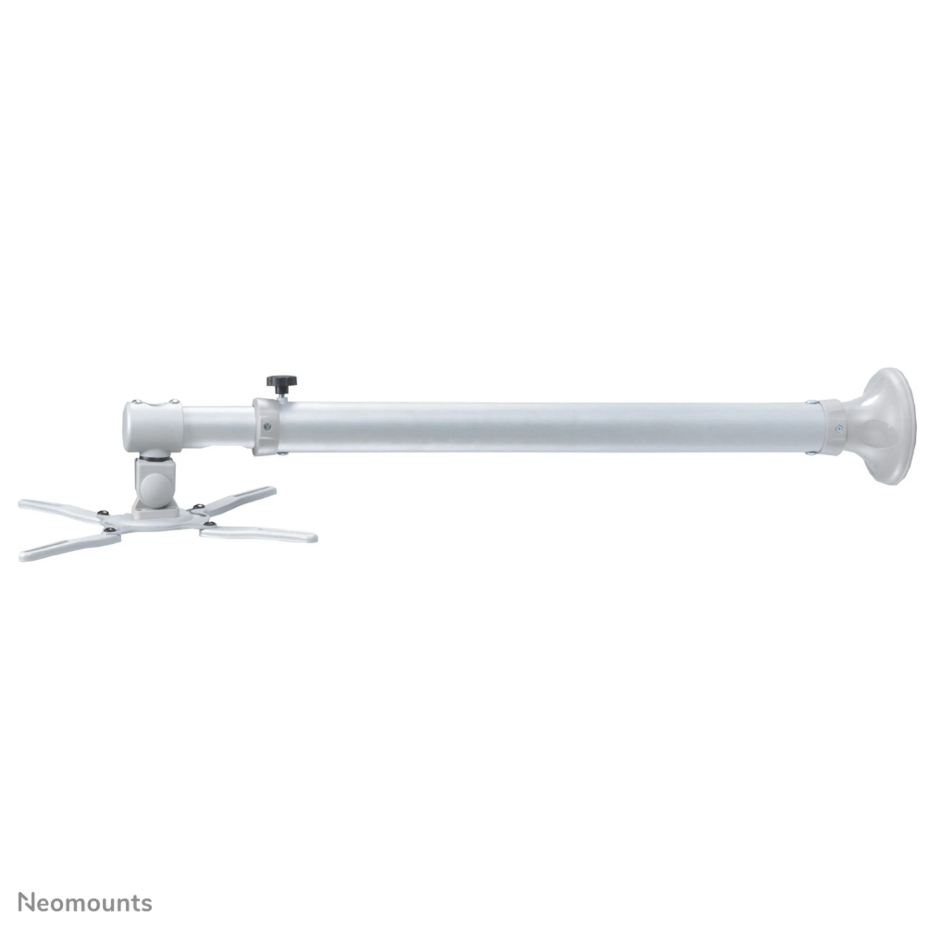 Neomounts beamer muurbeugel BEAMER-W100SILVER - max 12 kg - diepte verstelbaar - full motion - zilver