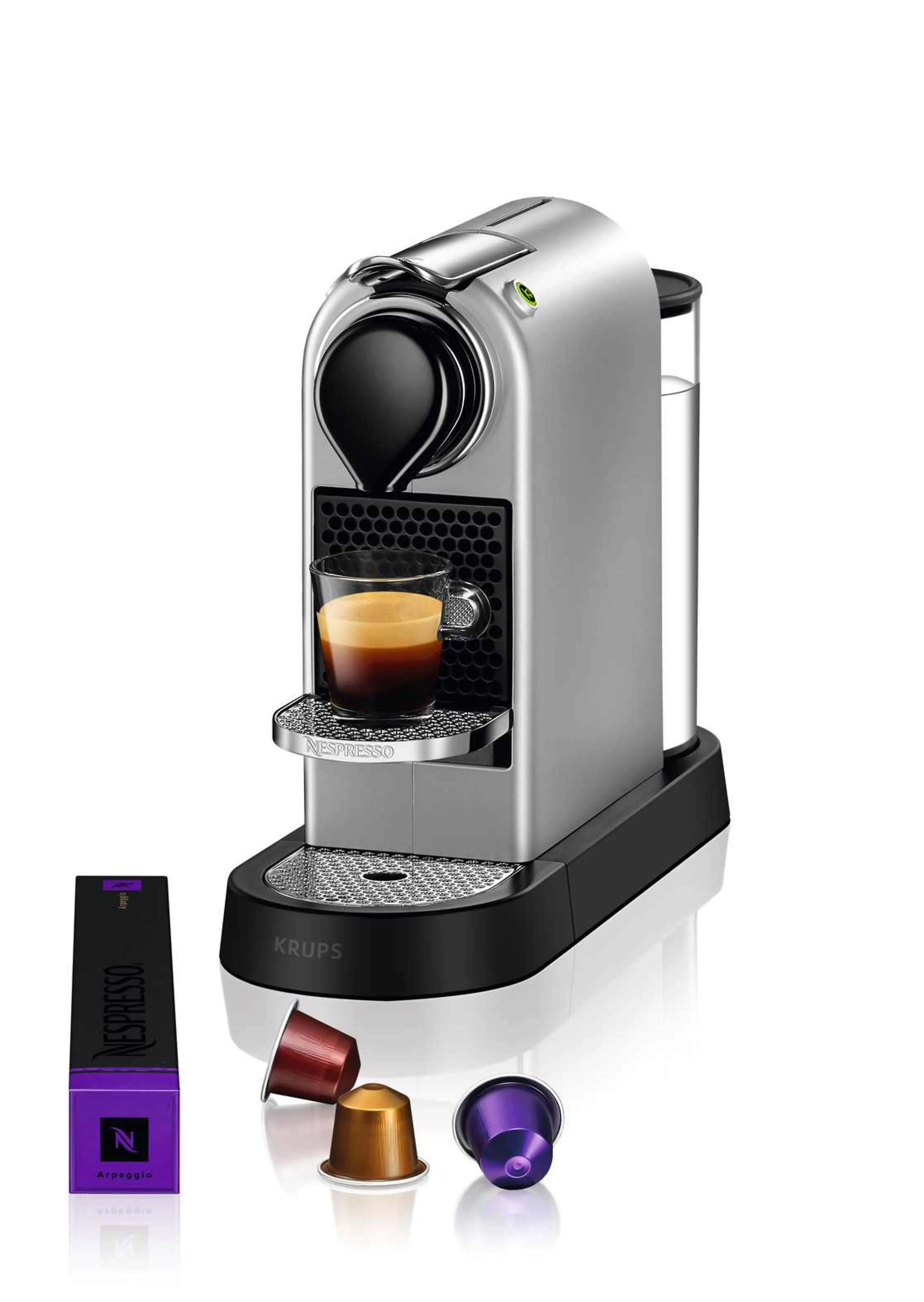 Krups Nespresso CitiZ XN741B.23 - silver