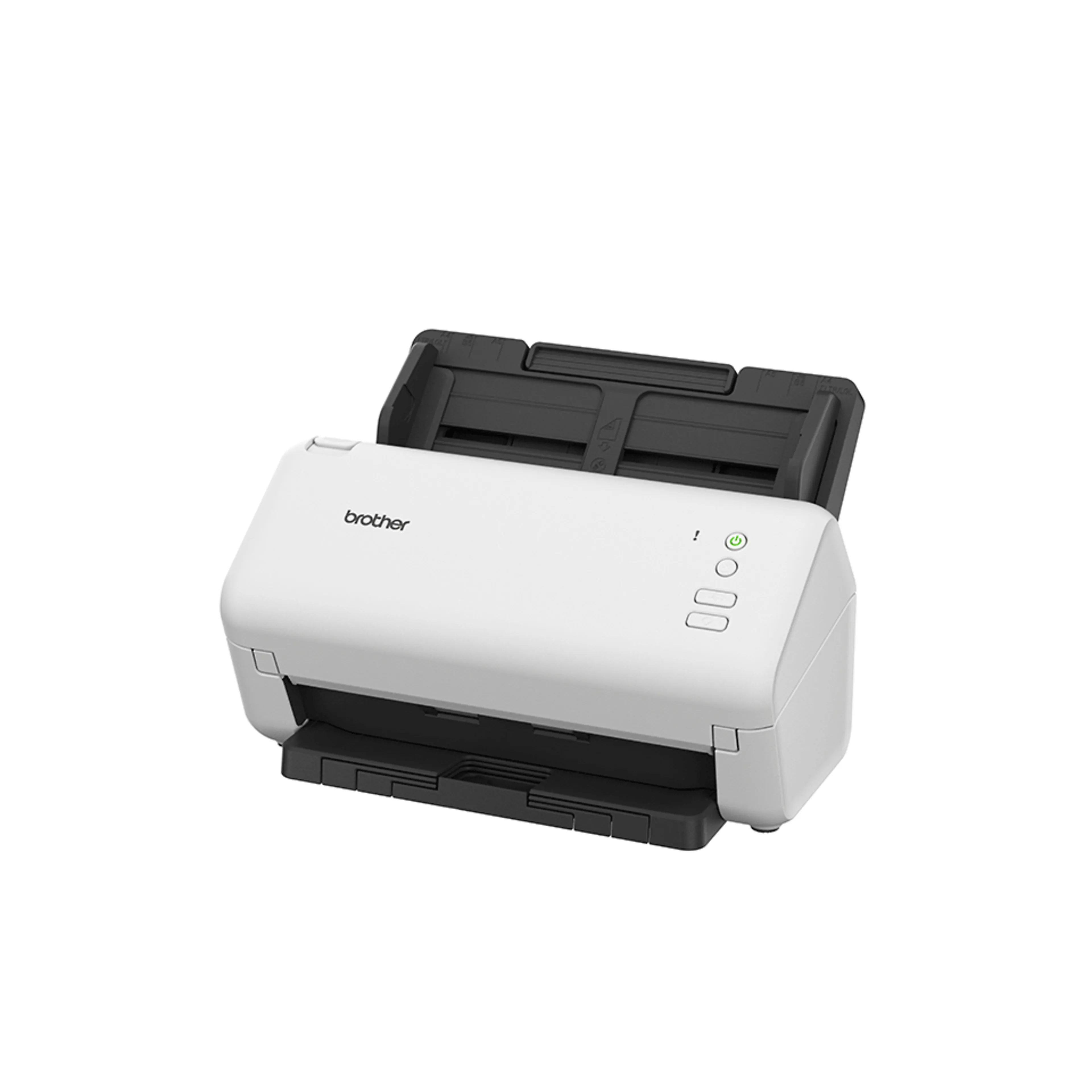 Brother desktopscanner ADS-4100 - dubbelzijdig scannen 35 ppm - 600 x 600 dpi - 512MB RAM - USB host ADF 60 vel