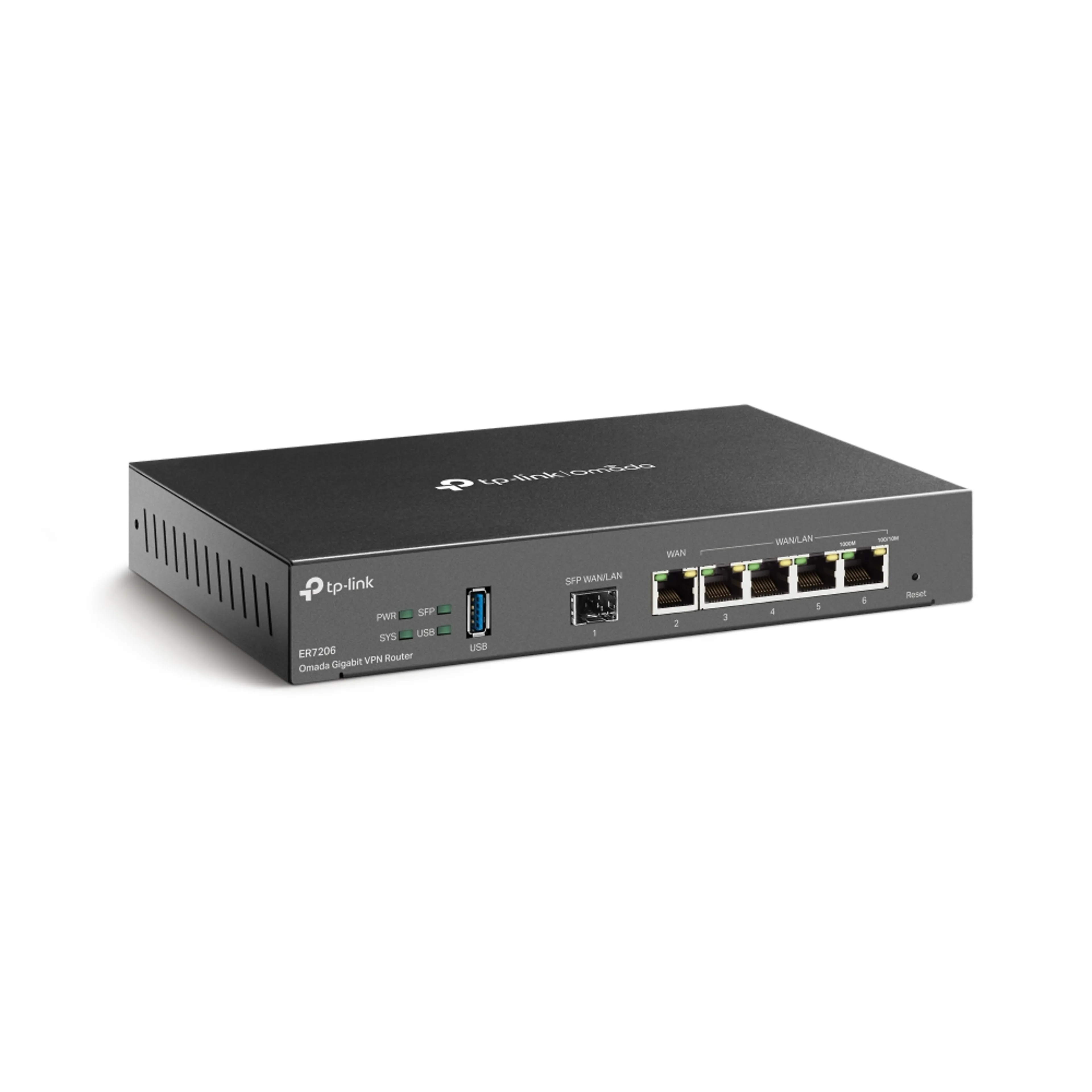 TP-Link Omada ER7206 - 5 WAN-poorten - Gigabit - VPN Router