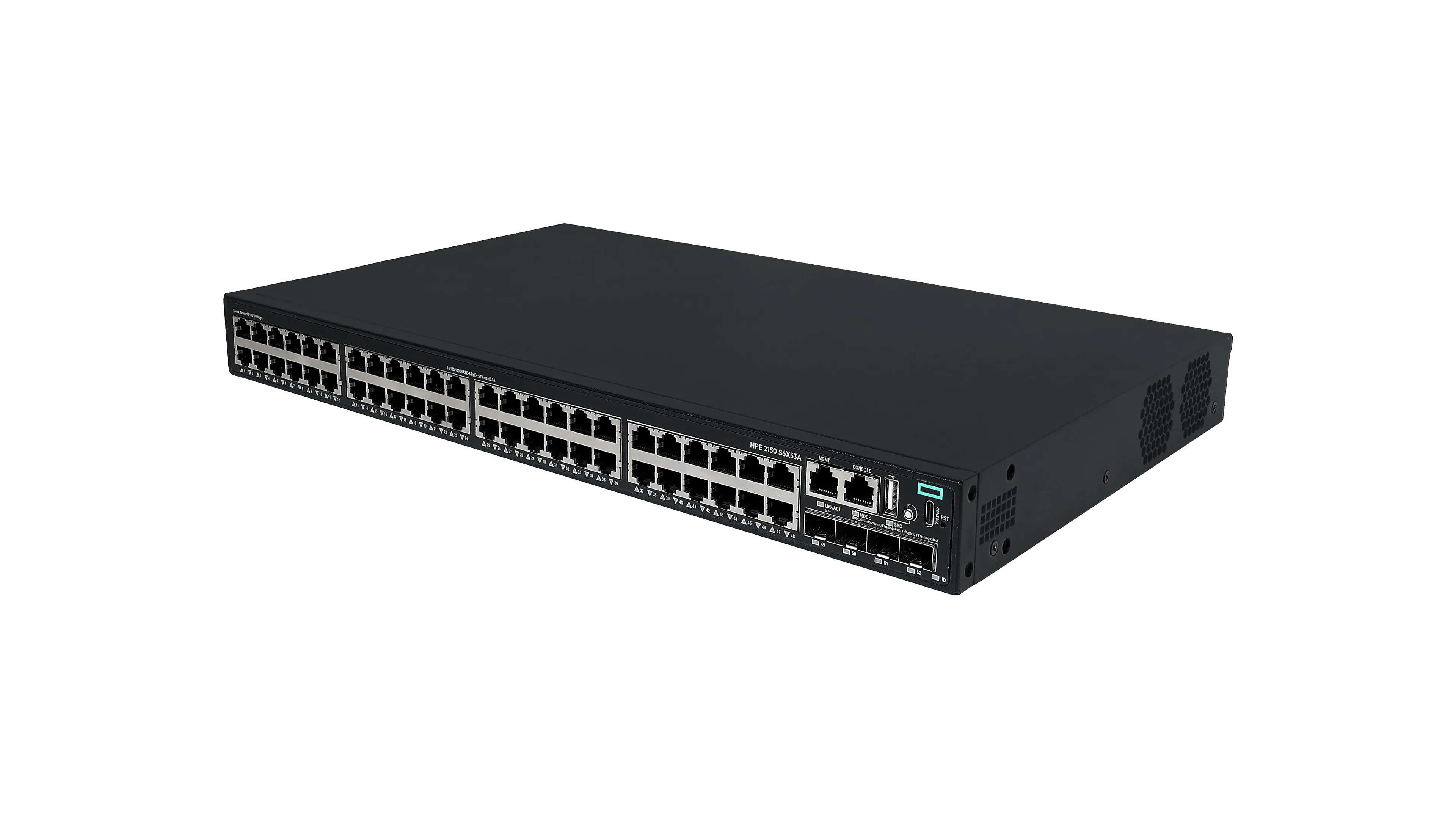 HP Enterprise CW 2150 48p 10M/100M/1G PoE+ 4p SFP+ 1G/10G 390W switch