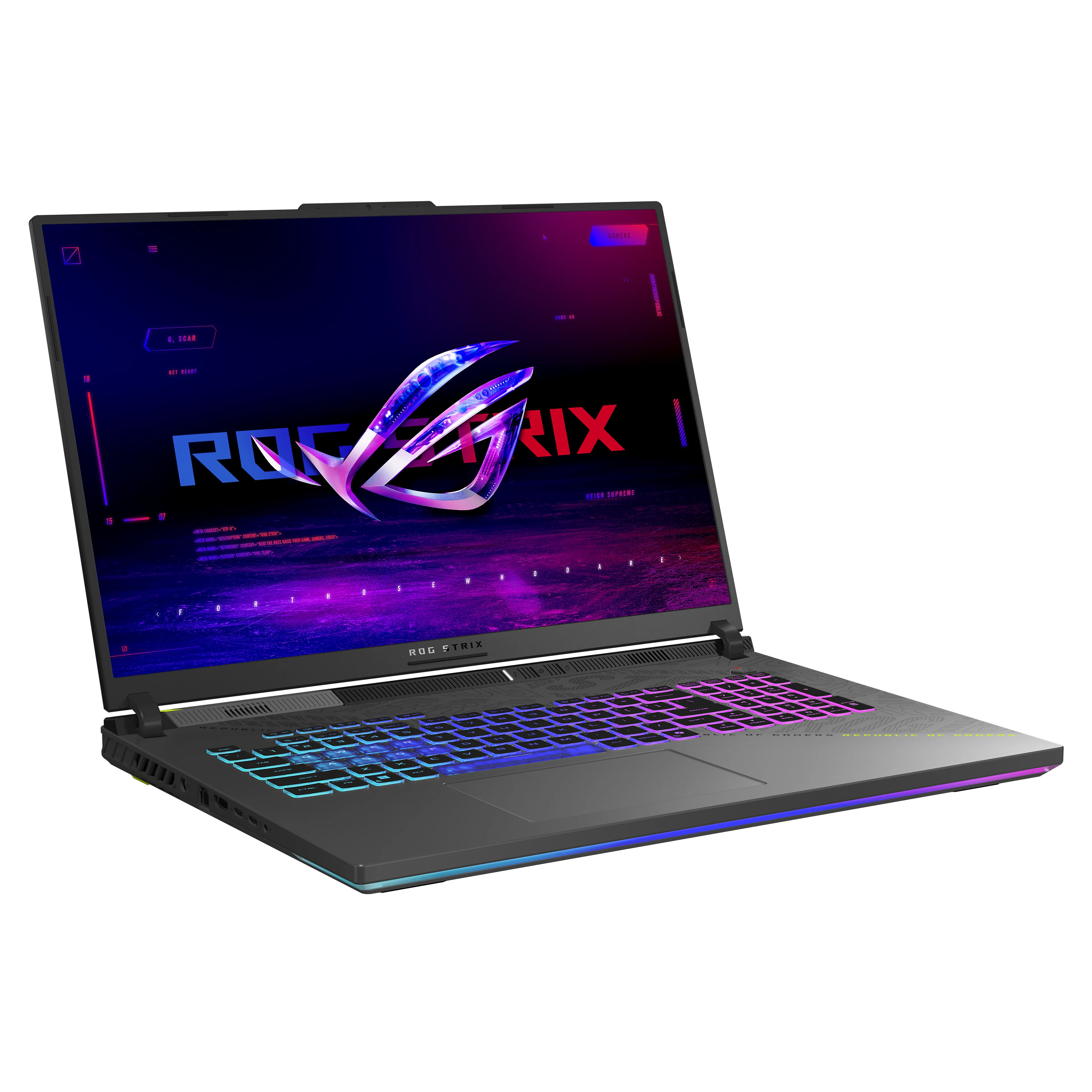 Asus ROG Strix G18 G814FP-S9120W - 18" - Ryzen 9 9955HX - 16GB RAM - 1TB PCIe SSD - Windows 11 Home - Volt Green
