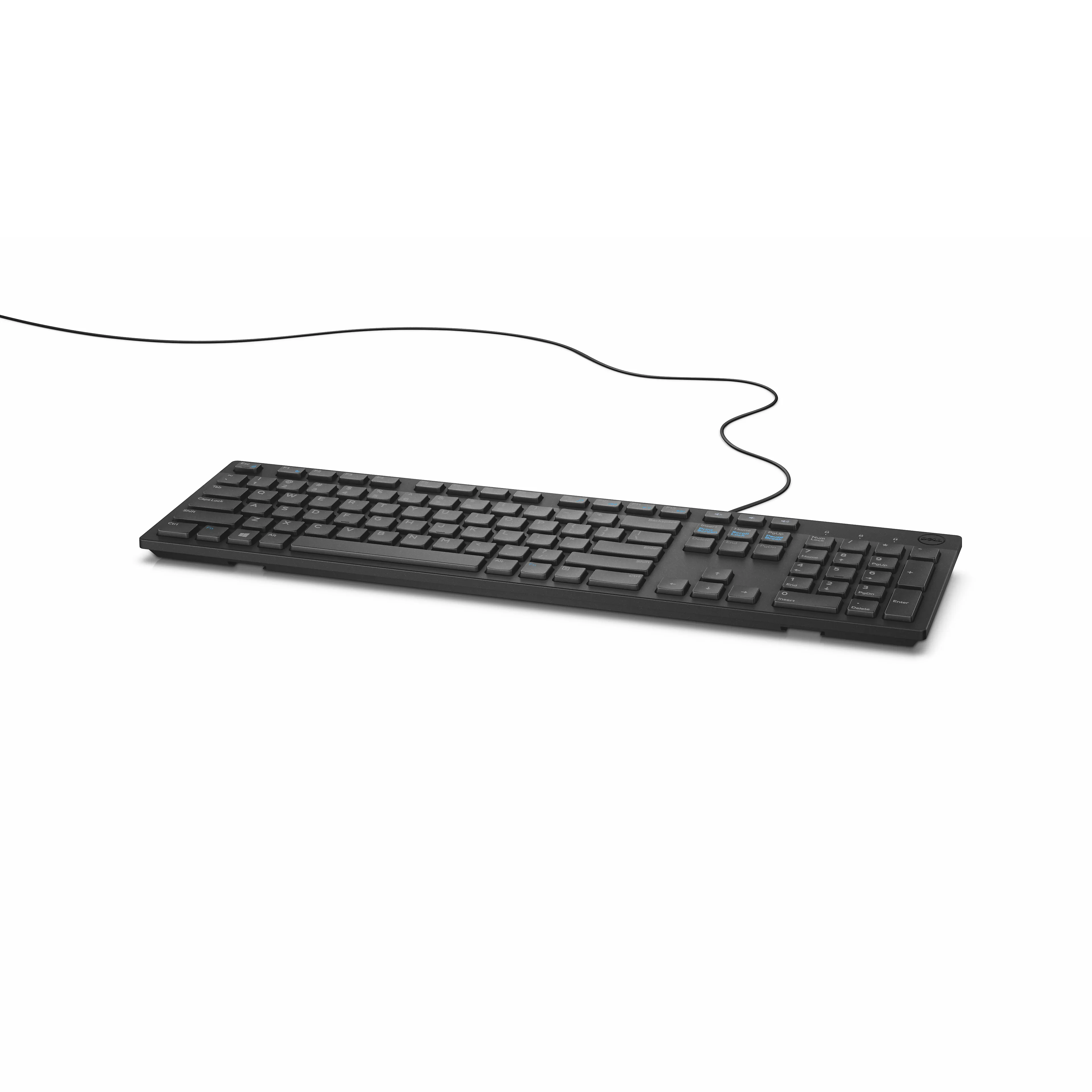 Dell bekabeld toetsenbord KB216 - us internationaal - zwart