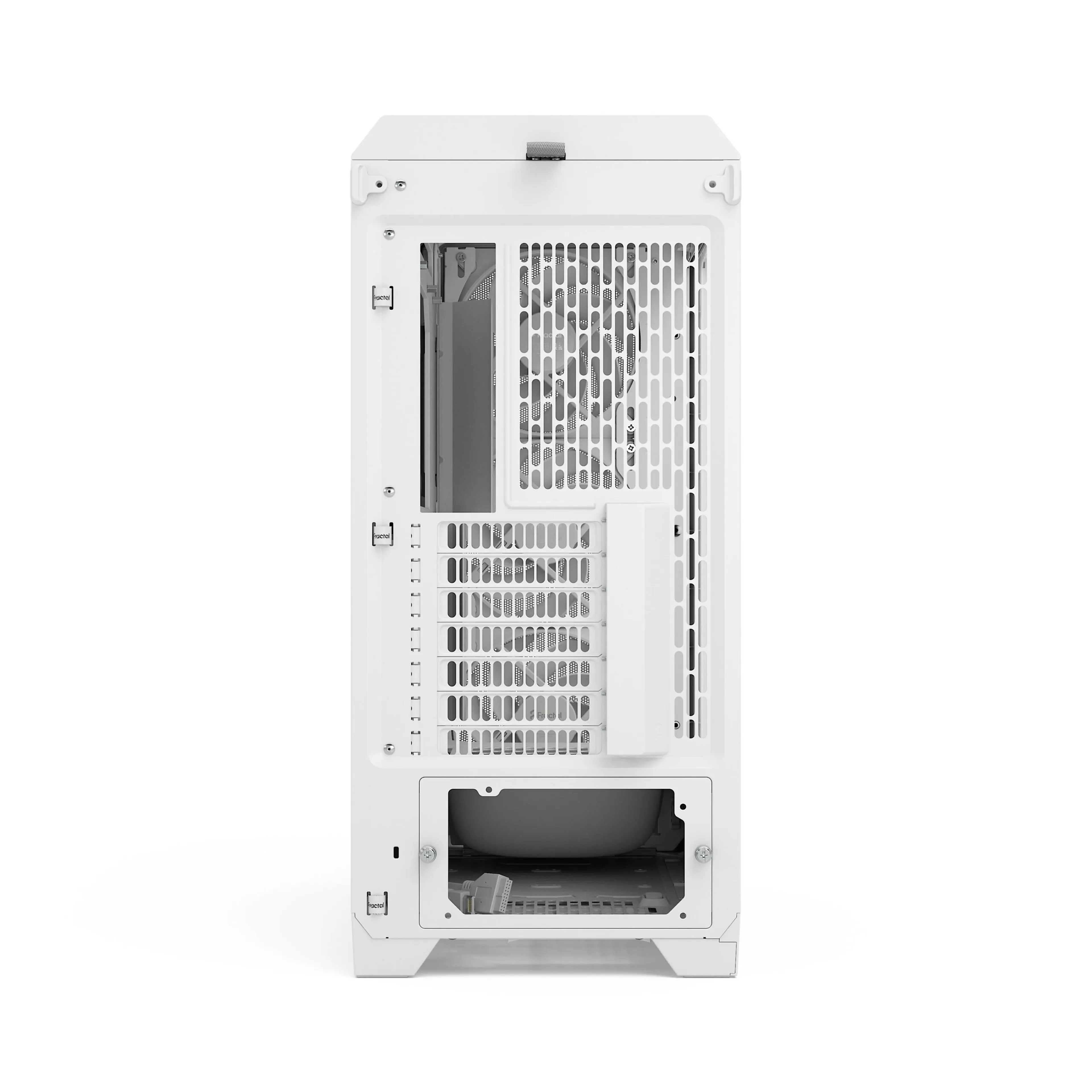 Fractal Design Meshify 3 White TG Clear Tint - E-ATX compatibel - USB Type-C 20 Gbps - 3 Momentum 14 fans