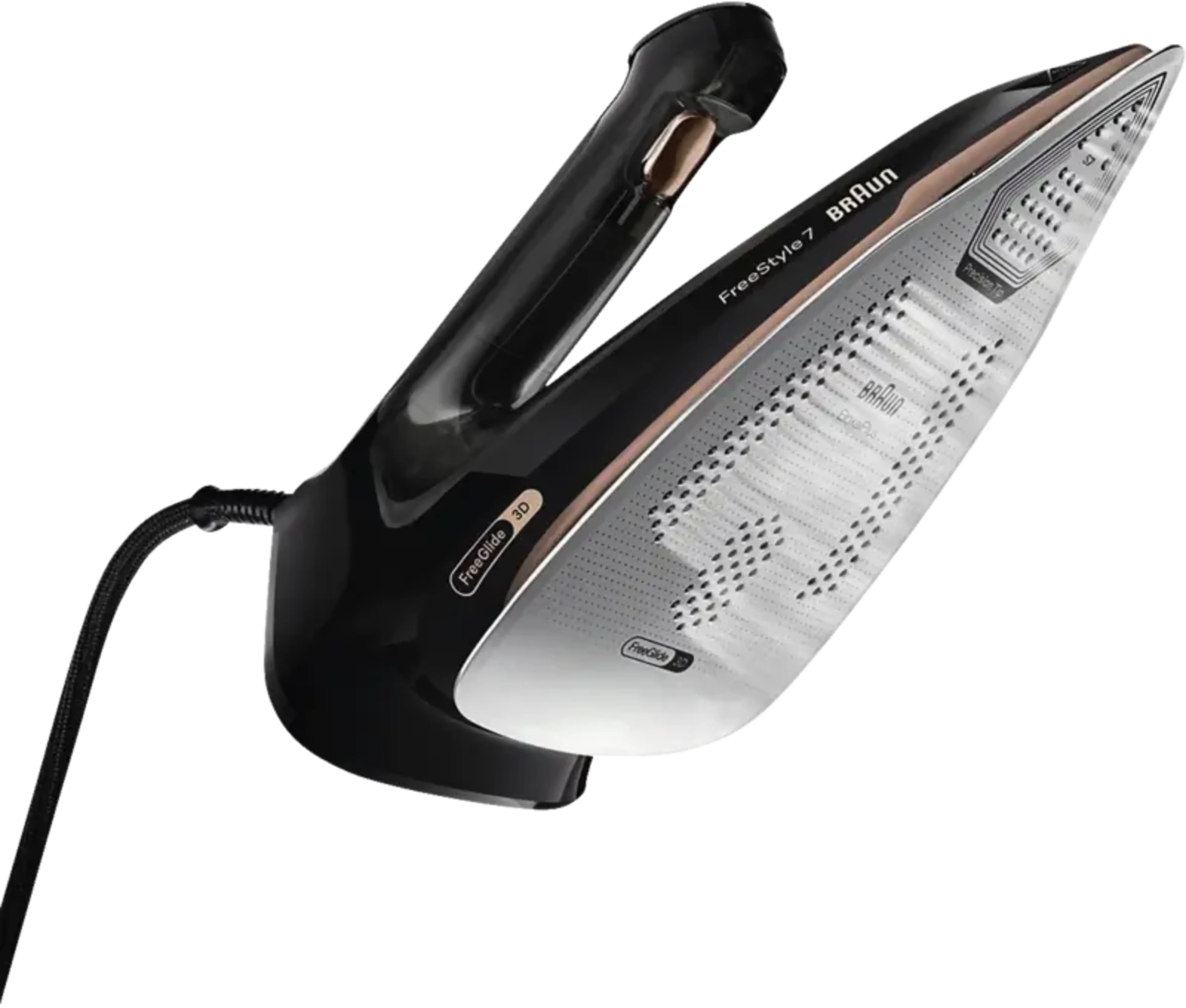 Braun FI 7276 BK FreeStyle 7 - stoomstrijkijzer - 350 ml waterreservoir - 60 gr/min stoom - 250 gr/min stoomstoot