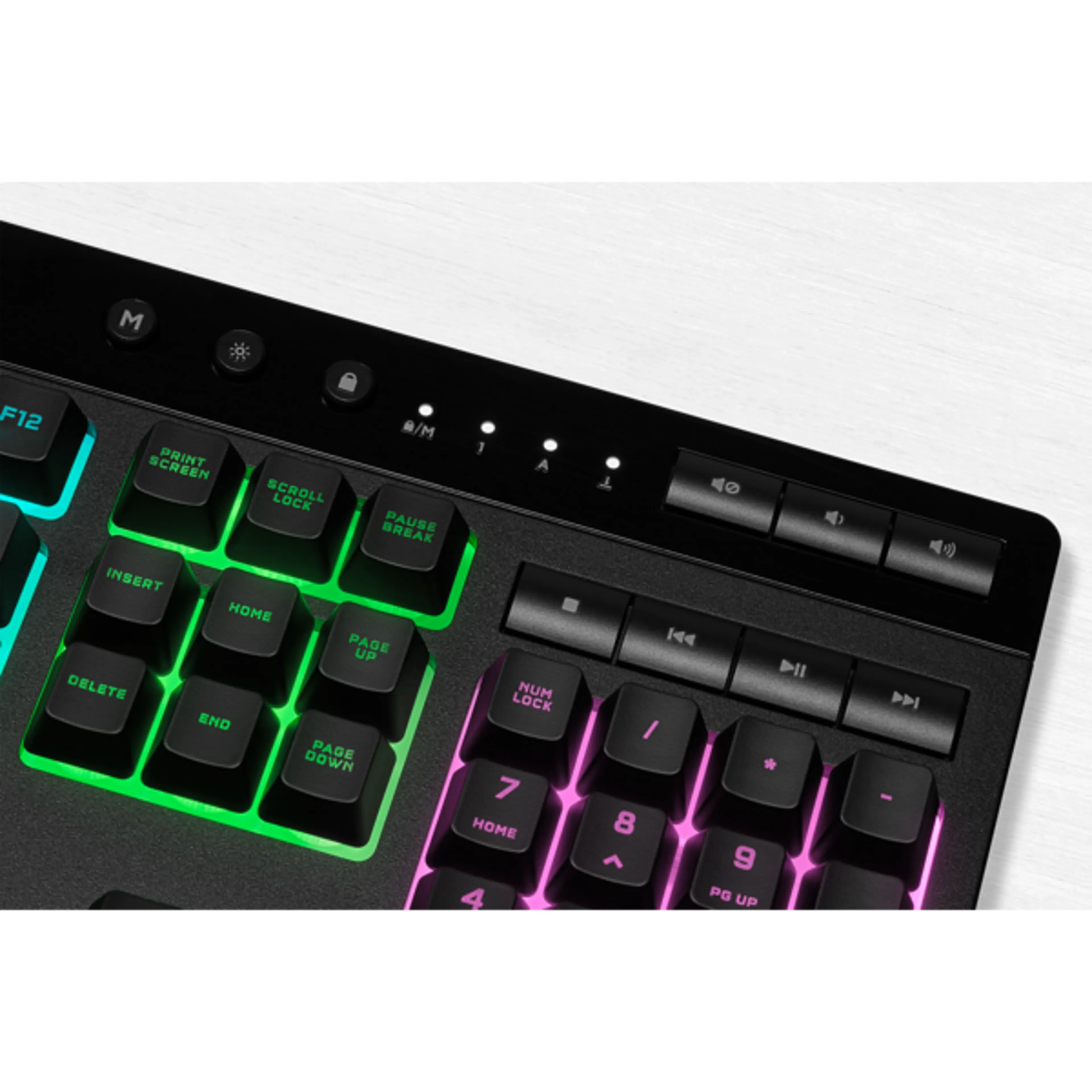 Outlet K55 RGB PRO - gaming - USB 2.0 Type-A - 111 toetsen - IP42 bescherming