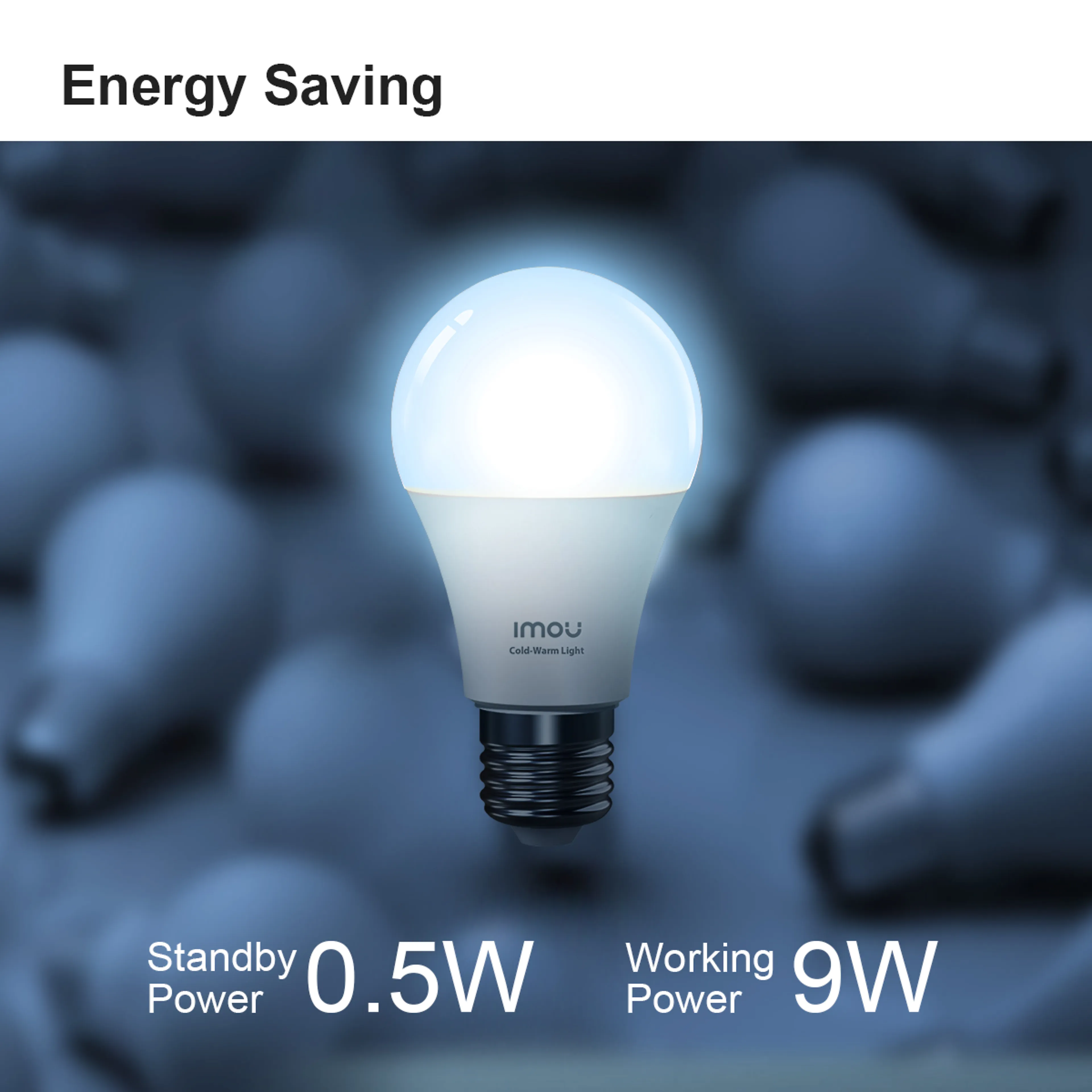 Imou Color Light Bulb CL2B - A60 - LED - E27 - 806 lm