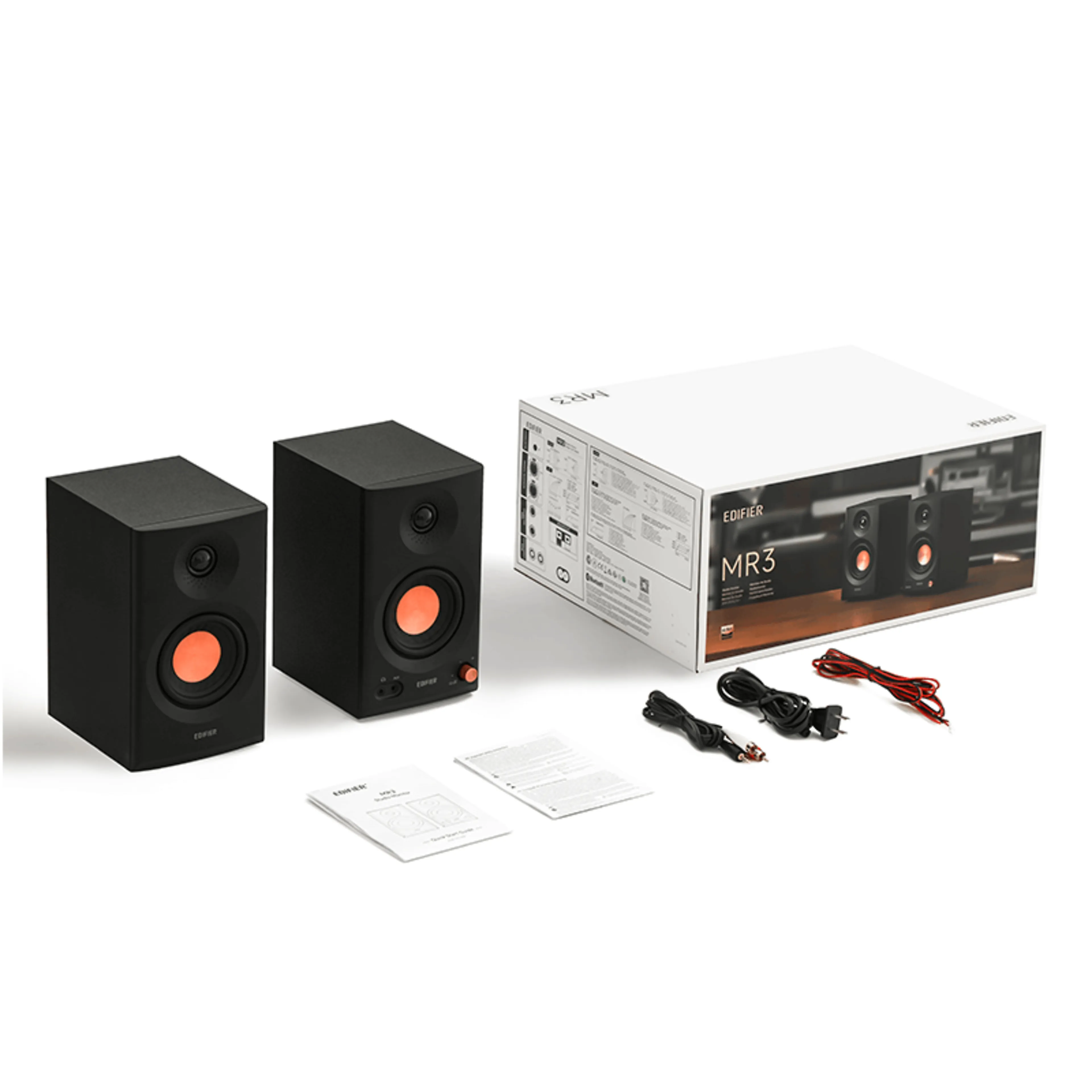 Edifier powered studio monitor speakers MR3-2.0 zwart
