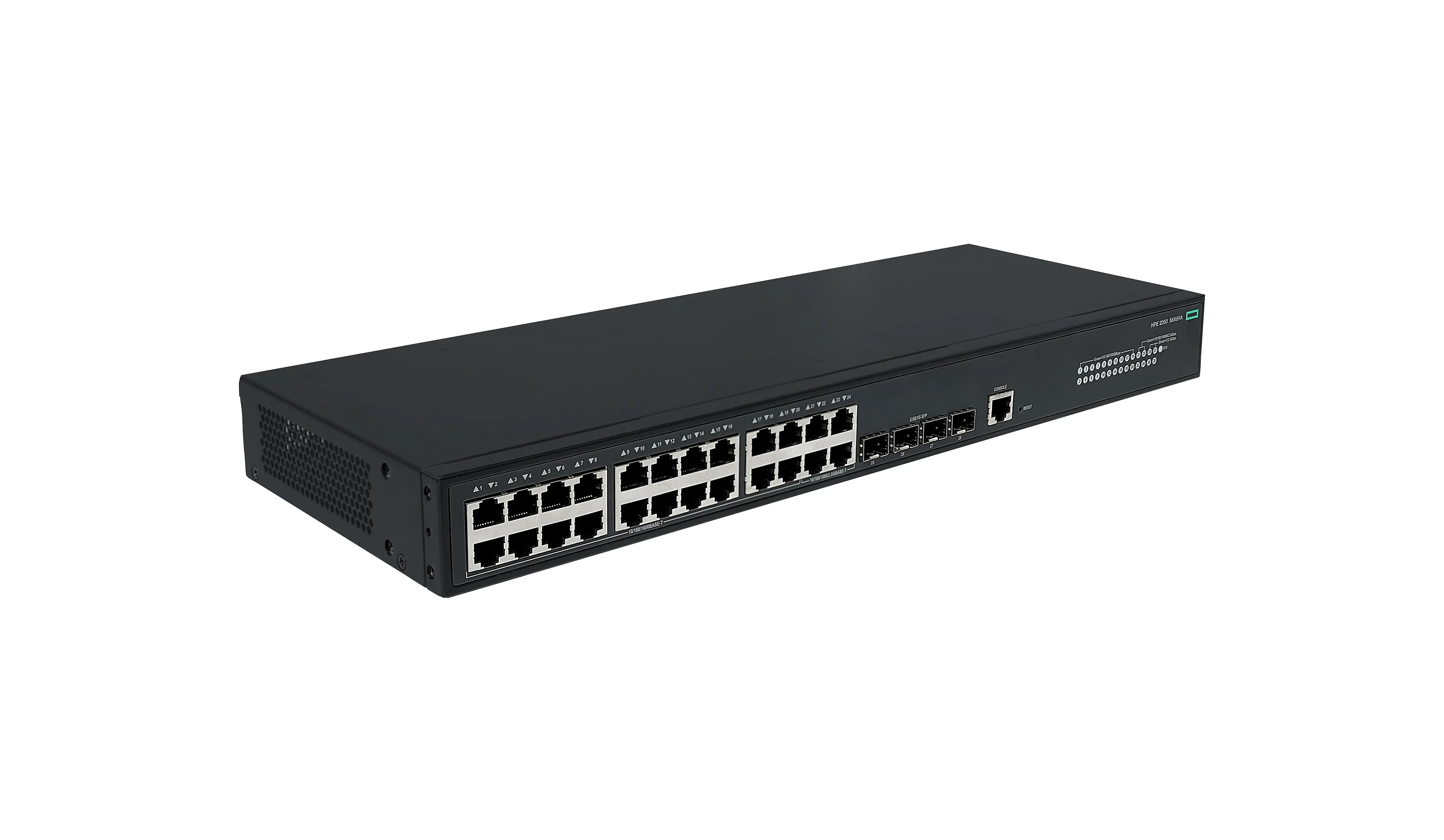 HP Enterprise Networking CW 2050 20p 10/100/1000BASE-T 4p Smart Rate 1/2.5GbE 4pSFP 1G/2.5G switch