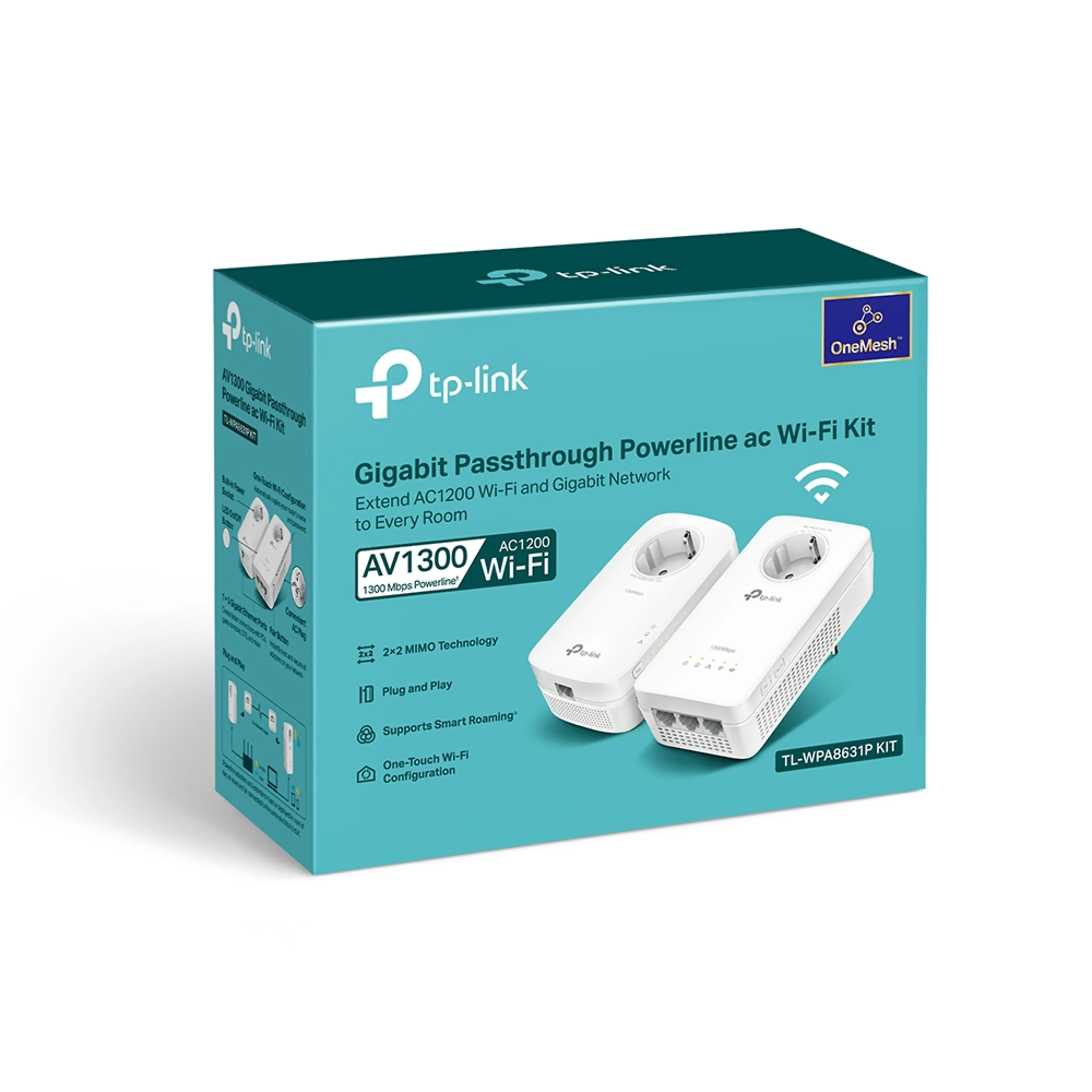 TP-Link AV1300 Gigabit Passthrough Powerline