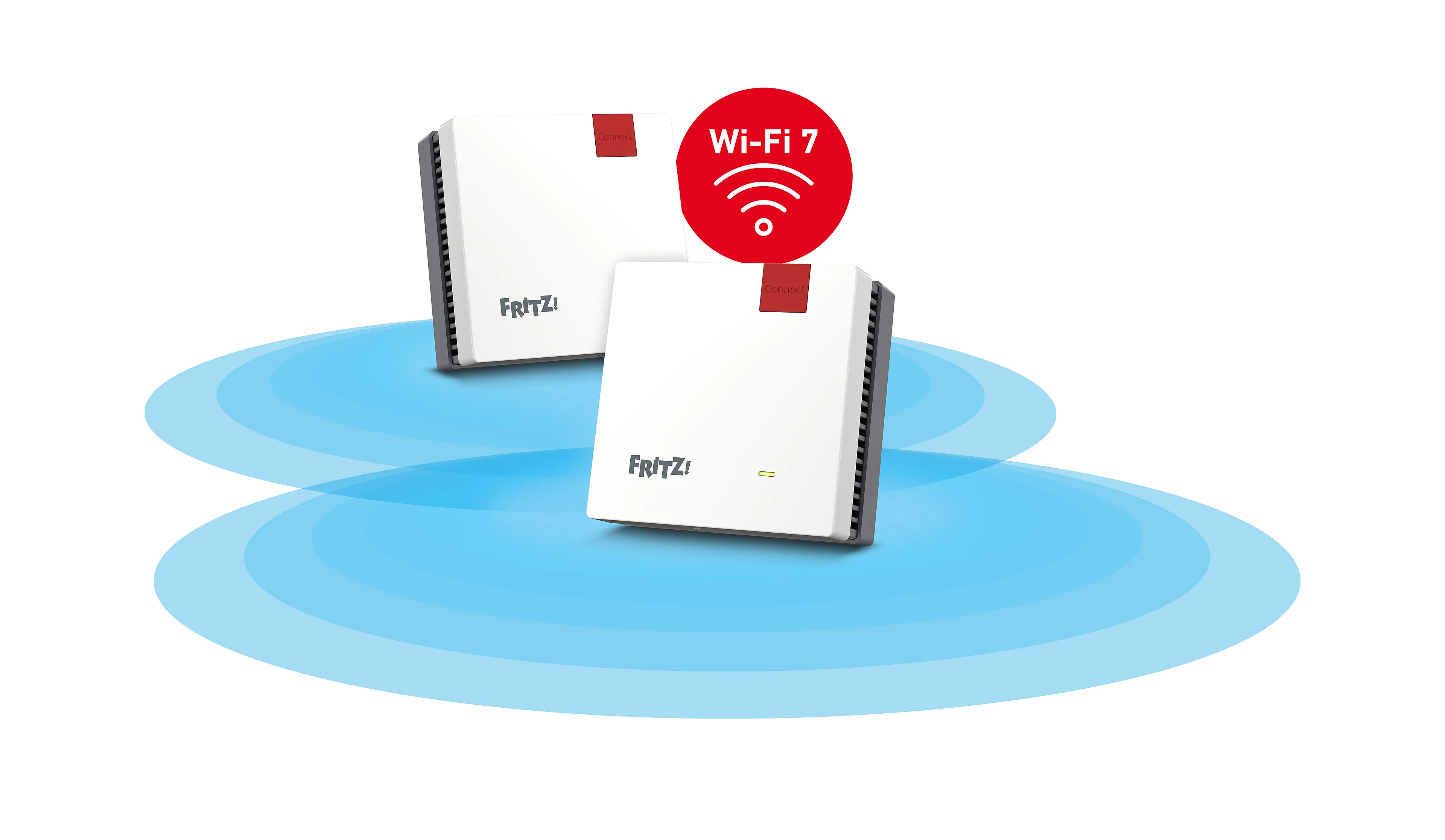 AVM FRITZ! Mesh Set 1700 - Wi-Fi 7 - Débit 3600 Mbit/s - Lot de 2