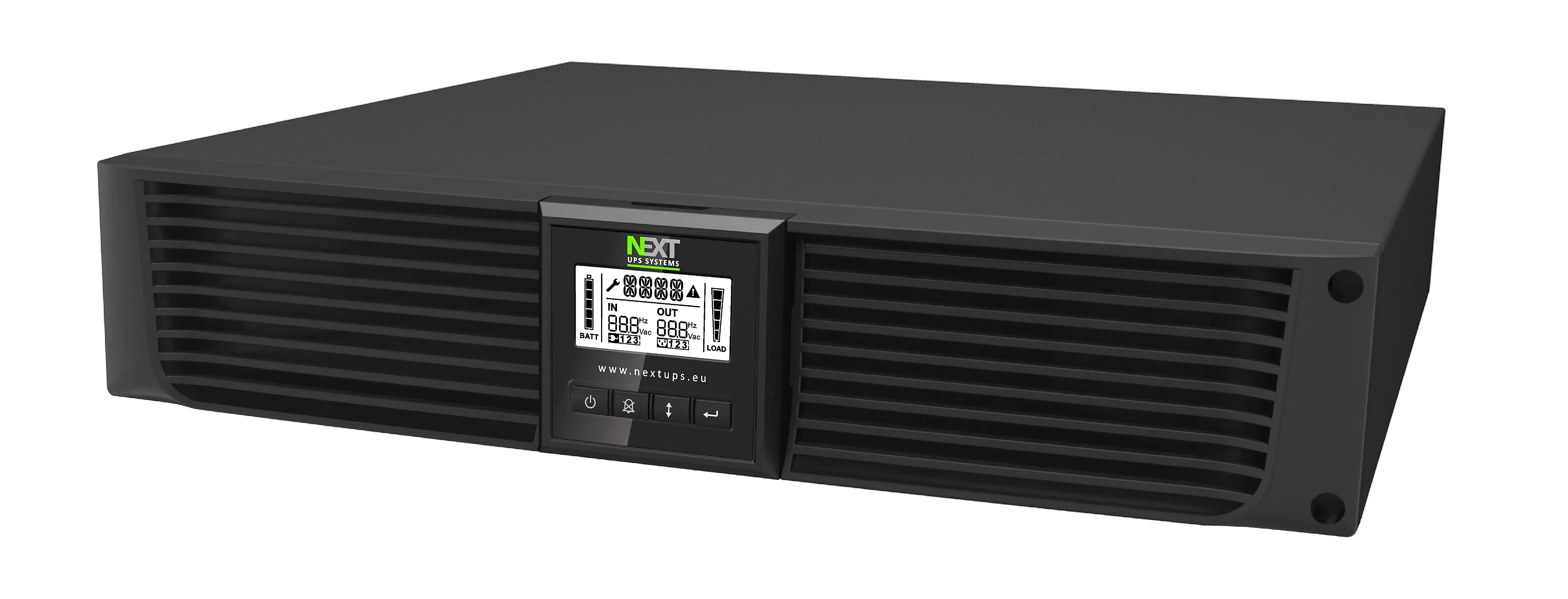 NextUPS Mantis II 2000 RT2U NETPACK - 2000VA - 1800W - 8 x C13 - LCD - rack/tower