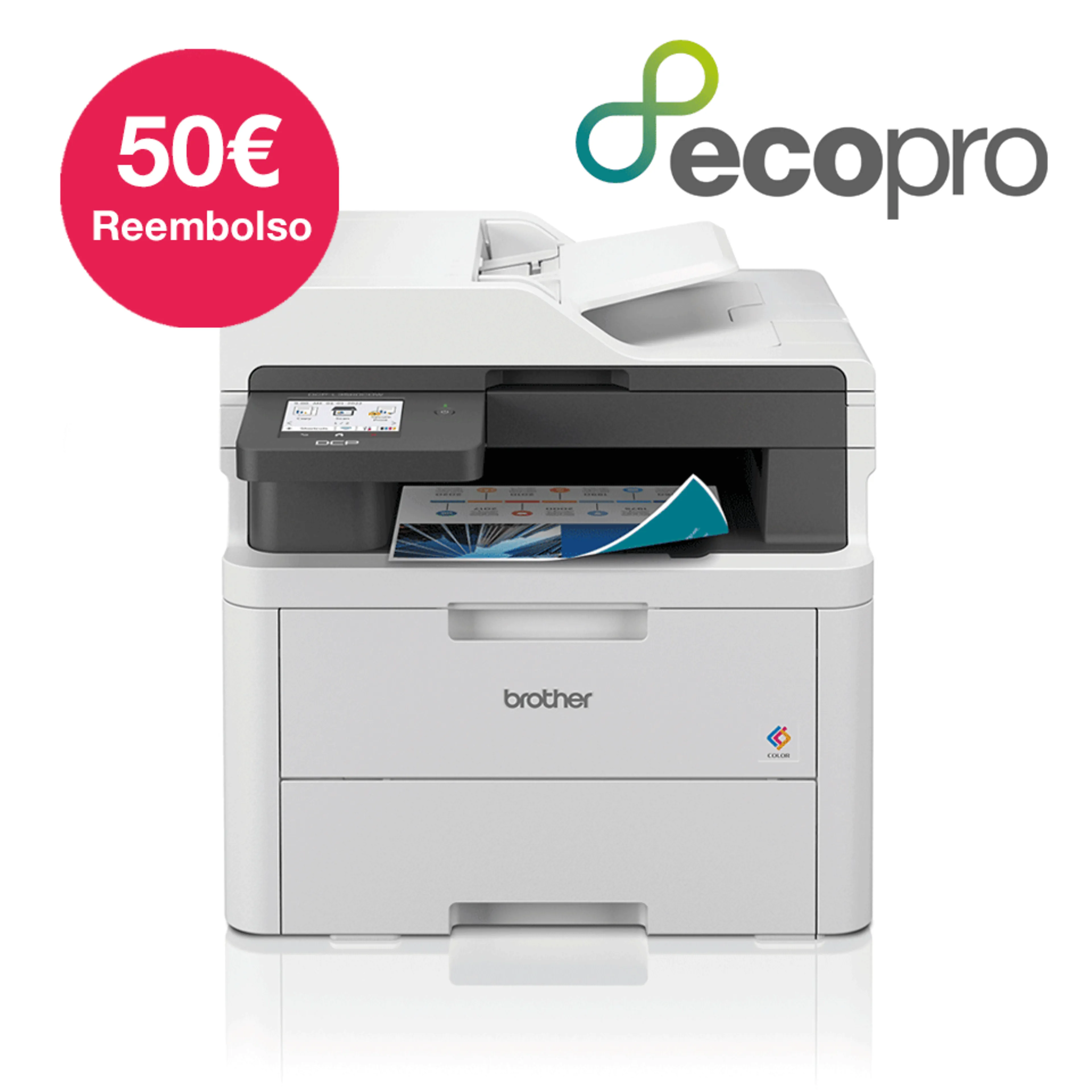 Brother DCP-L3560CDW - draadloos - kleur - multifunctioneel - compact