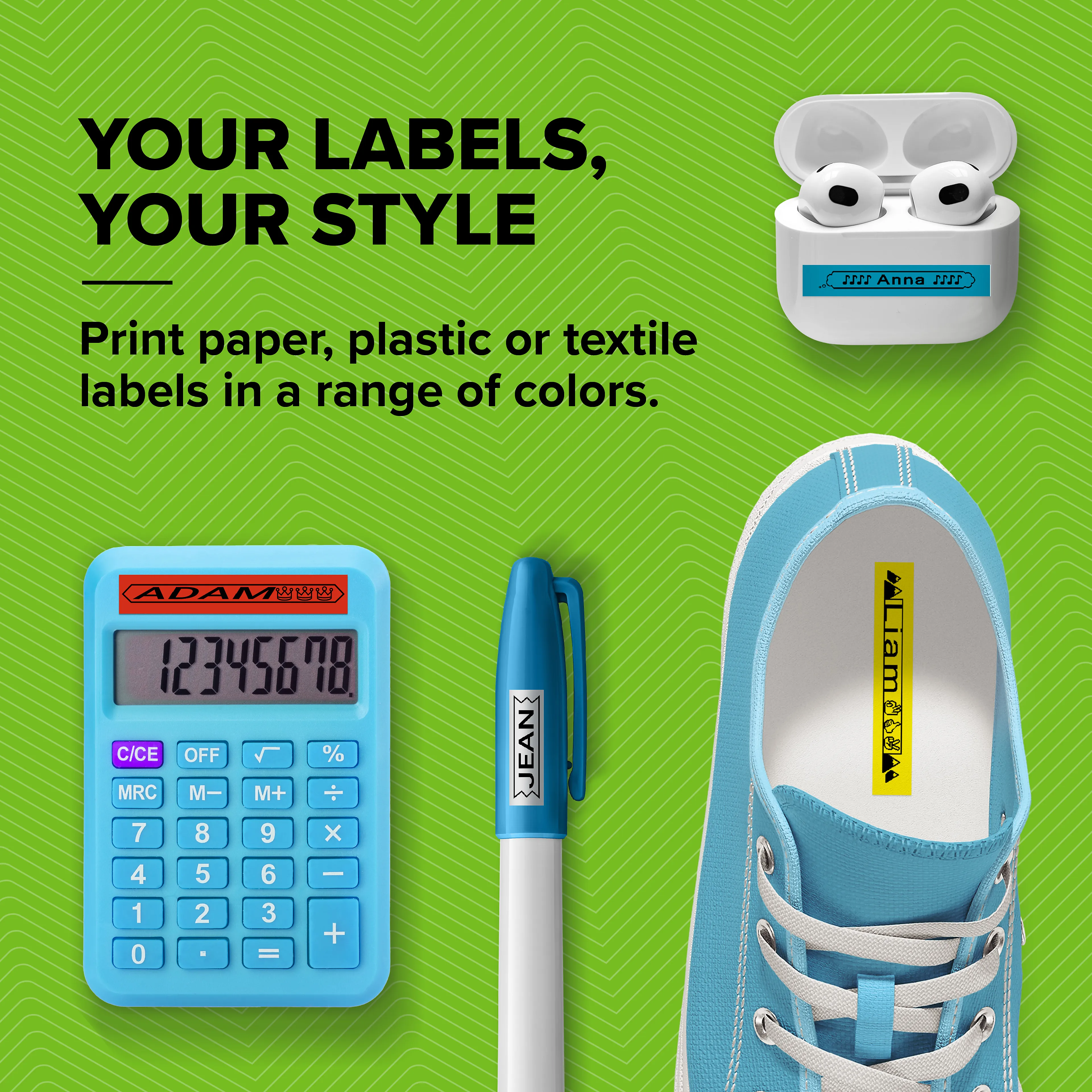 Dymo LetraTag DYM-S0721530 plastic labels - zwart op transparant - 12 mm x 4 m - zelfklevend - multifunctioneel