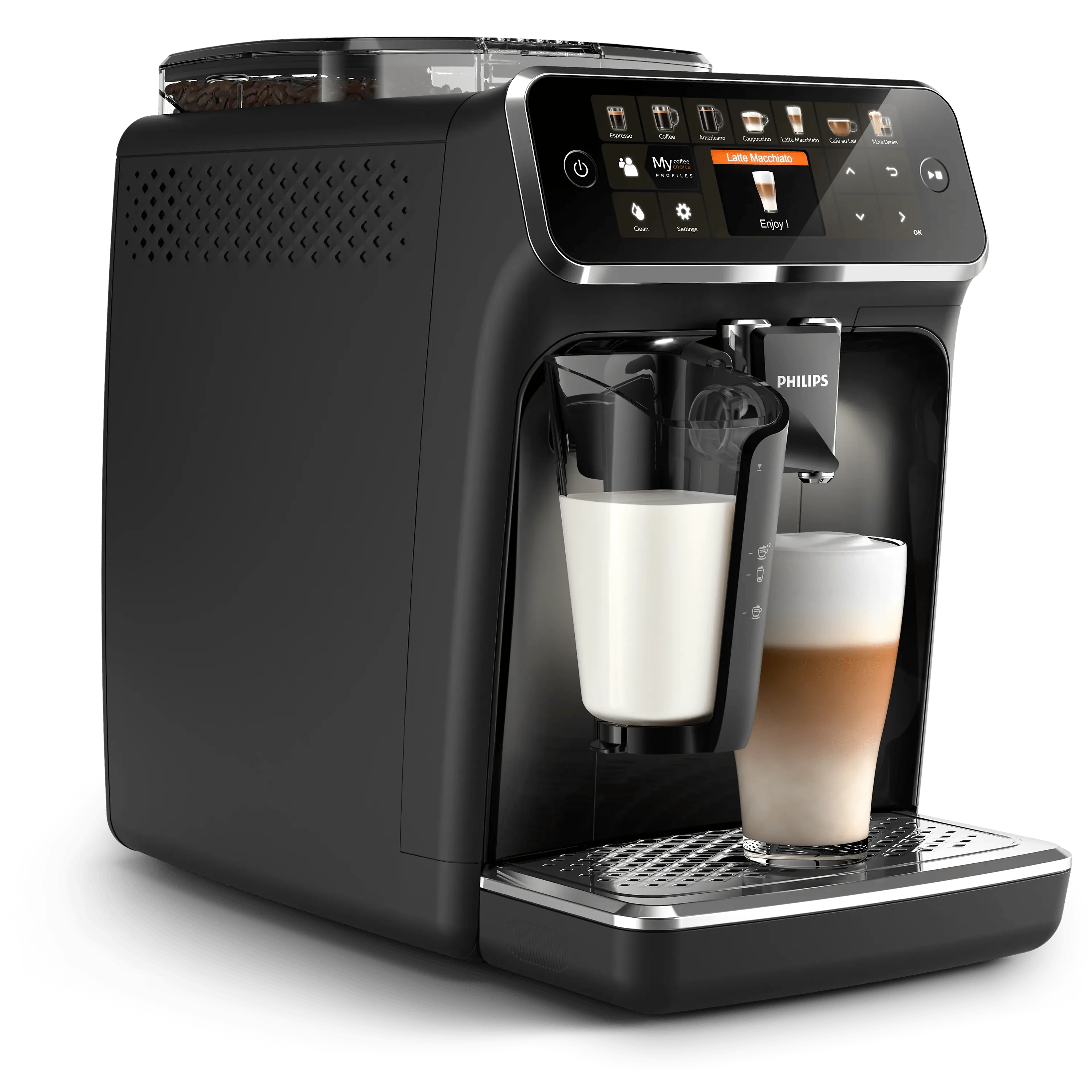 Philips 5400 series EP5441/50 - espressomachine - lattego - zwart