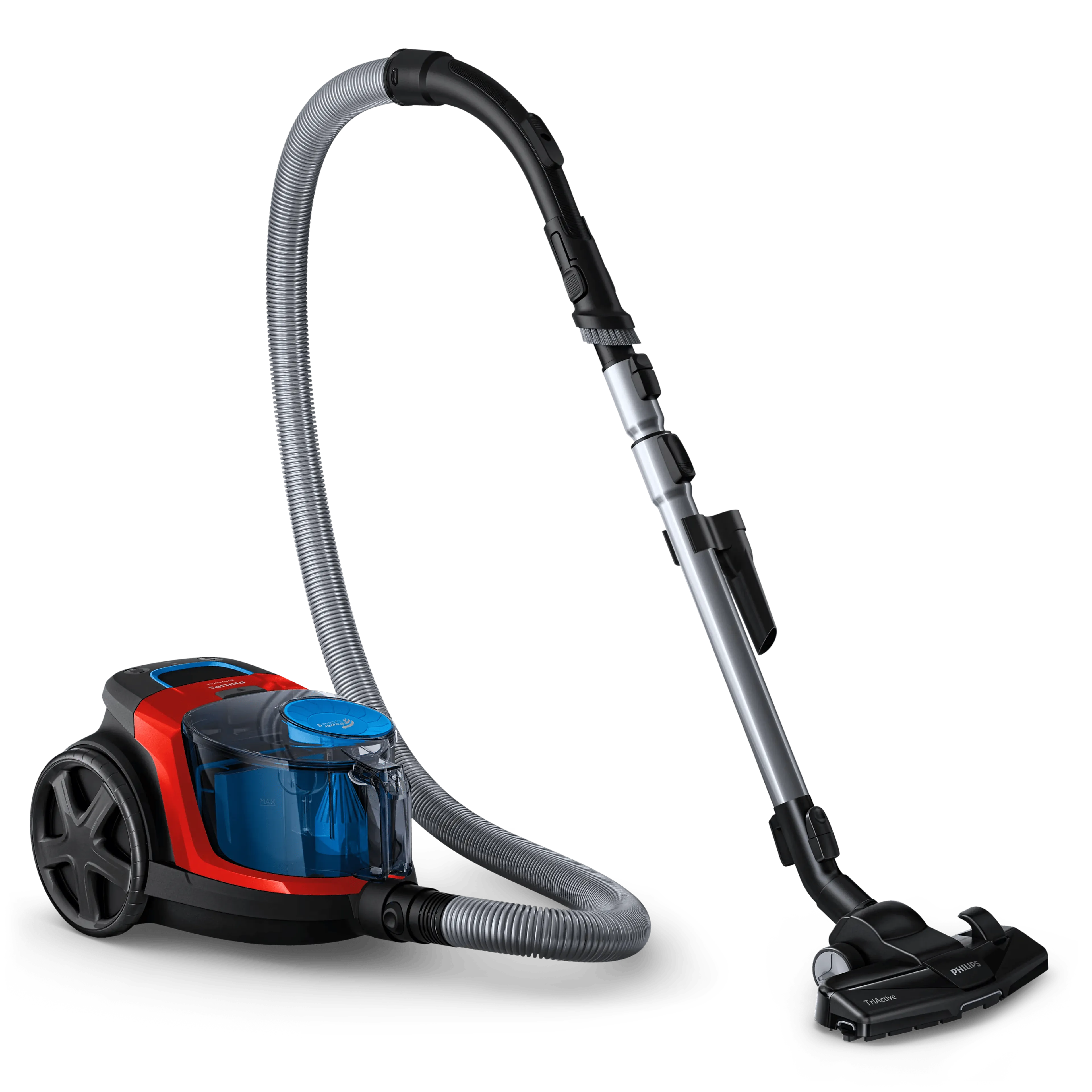 Philips 3000 series Aspirateur sans sac PowerPro Compact FC9330/09 - 900W - TriActive - Monza red