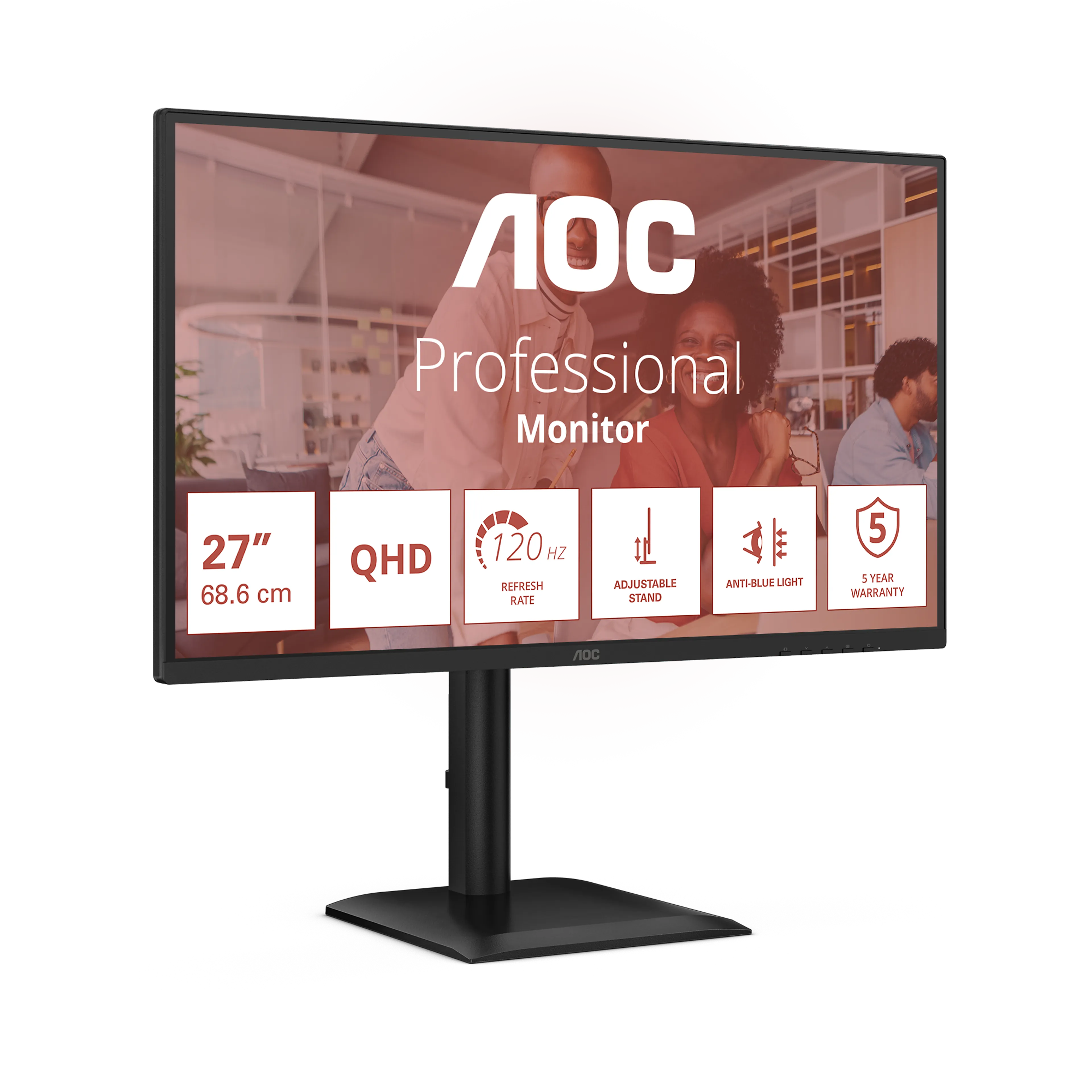AOC E4 Q27E4U - 27" - QHD 2560x1440 - IPS - 120 Hz